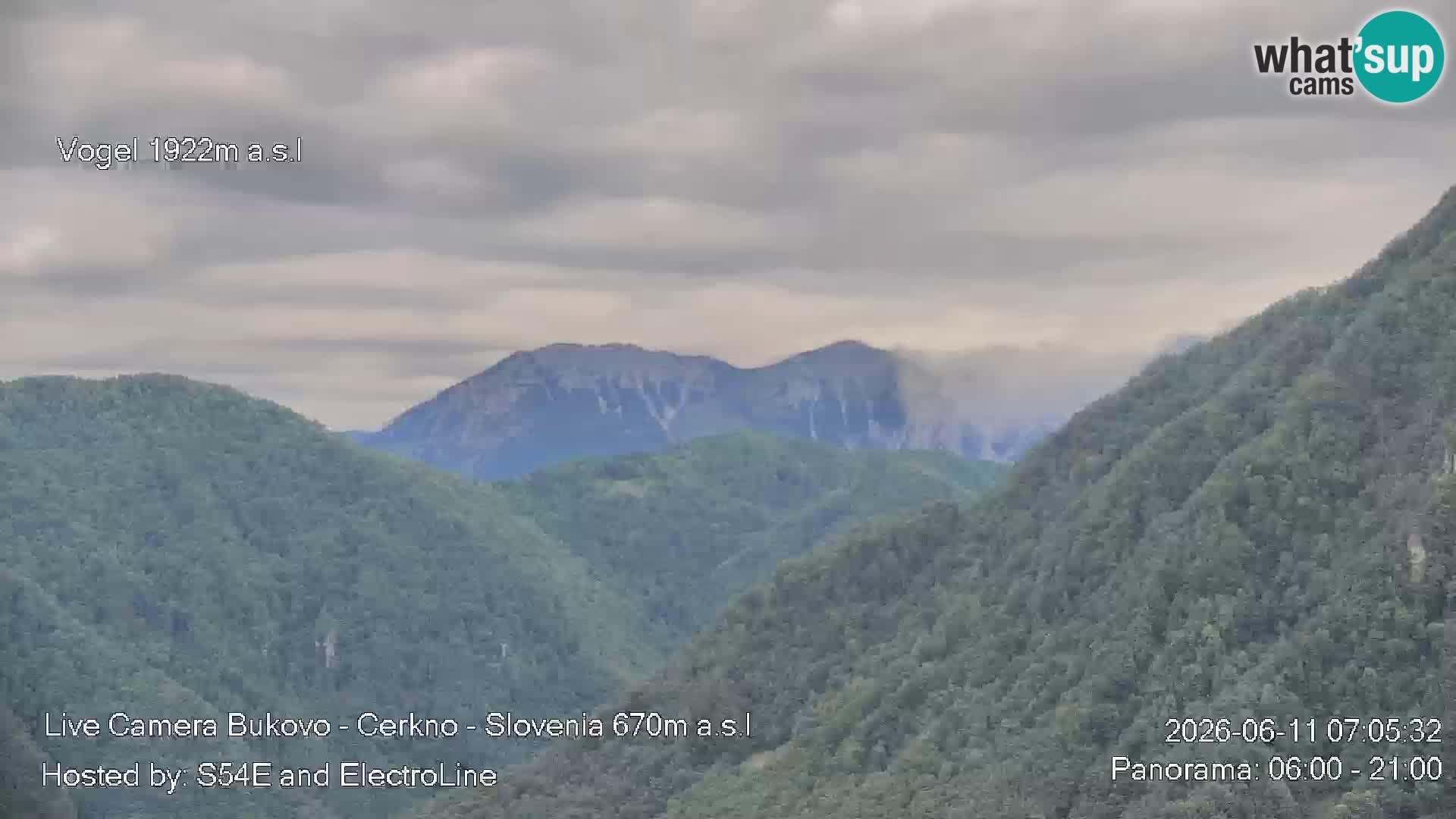 Webcam en vivo Bukovo – Baška grapa | Cerkno | Eslovenia