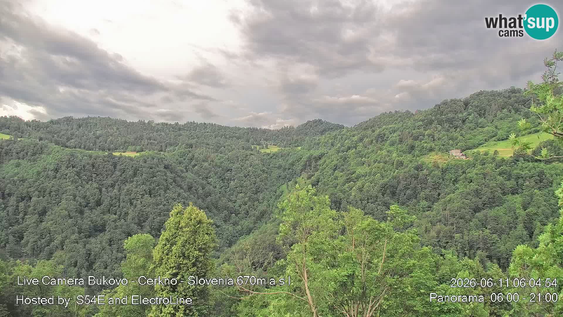 Webcam Bukovo – Baška grapa | Cerkno | Slovenia