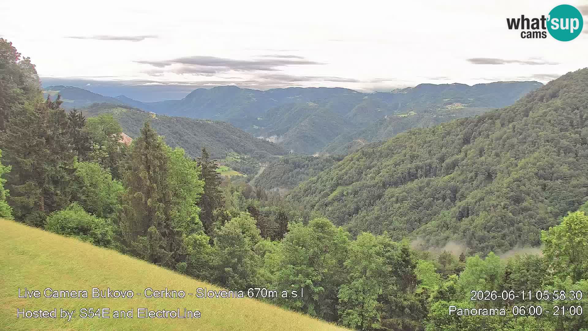 Webcam en vivo Bukovo – Baška grapa | Cerkno | Eslovenia