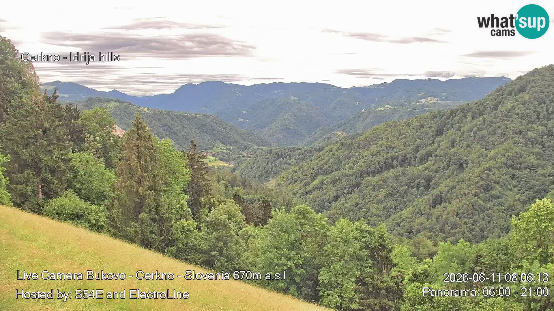Webcam en vivo Bukovo – Baška grapa | Cerkno | Eslovenia