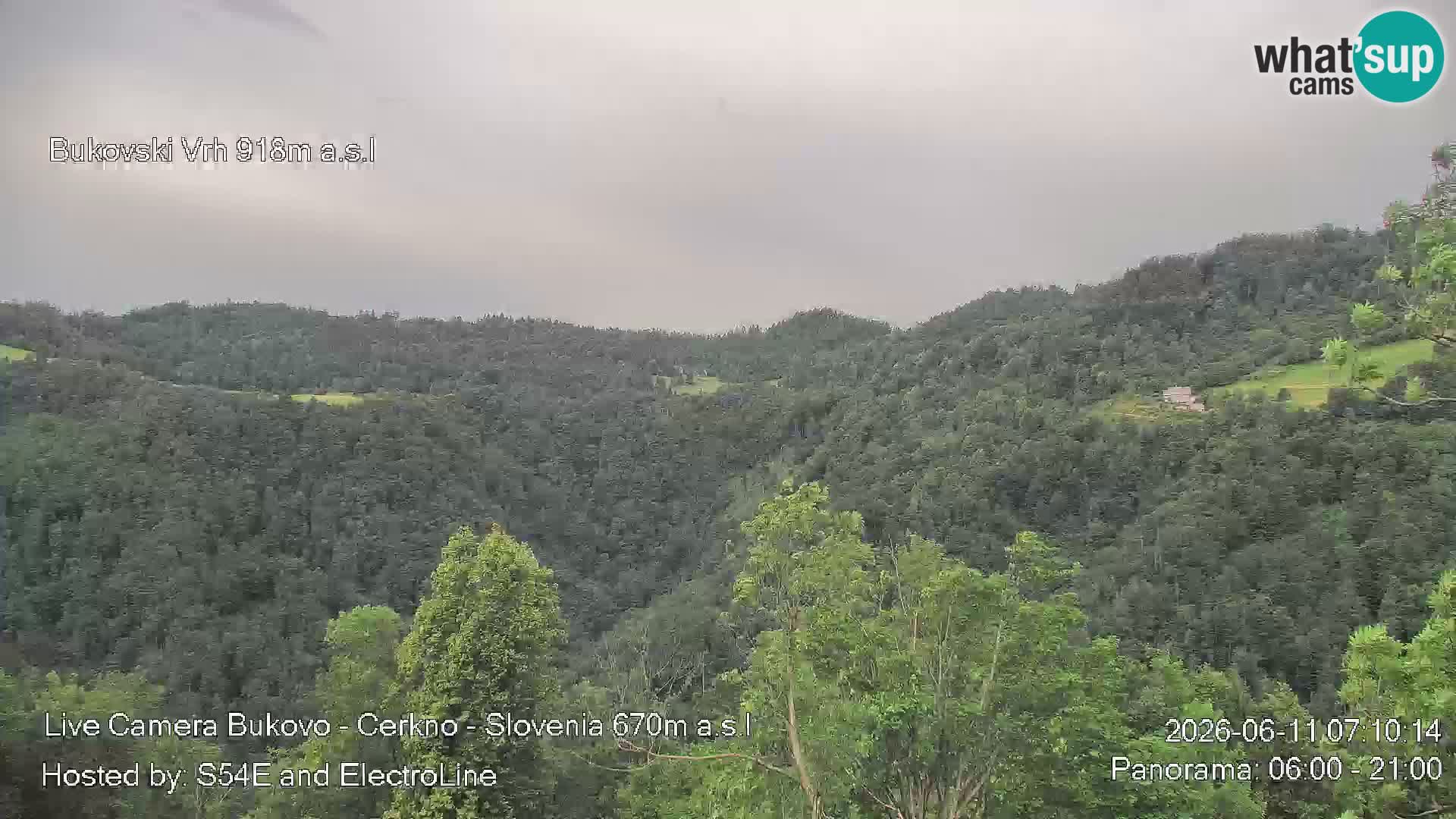 Webcam en vivo Bukovo – Baška grapa | Cerkno | Eslovenia
