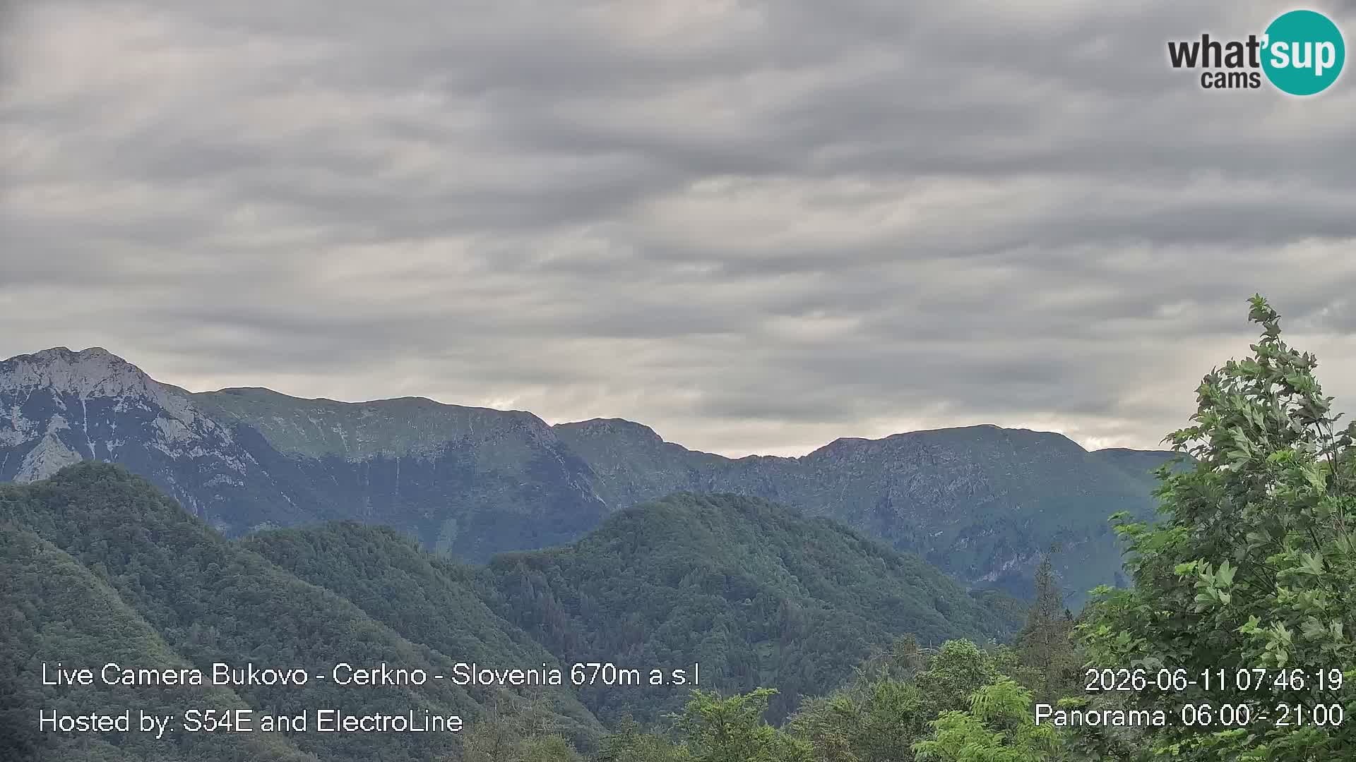 Bukovo Webcam – Baška grapa | Cerkno | Slowenien