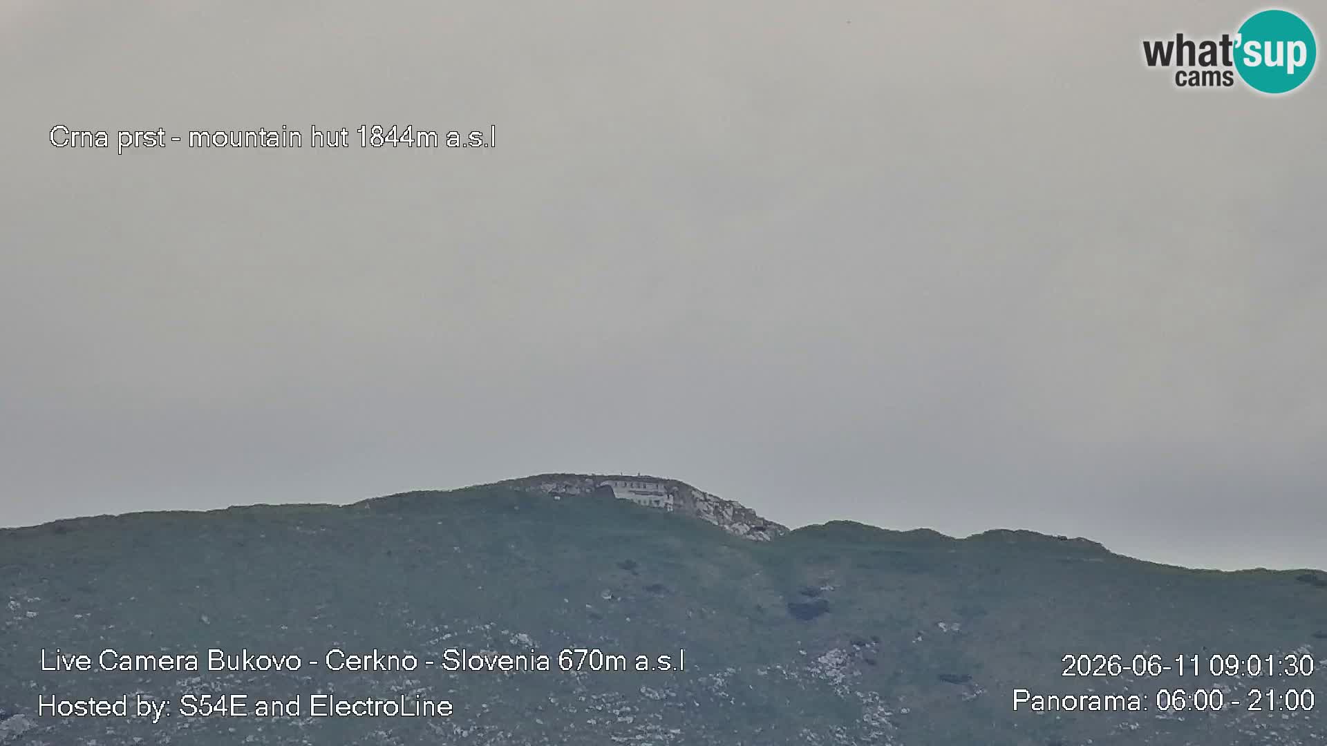 Web kamera Bukovo – Baška grapa | Cerkno | Slovenija