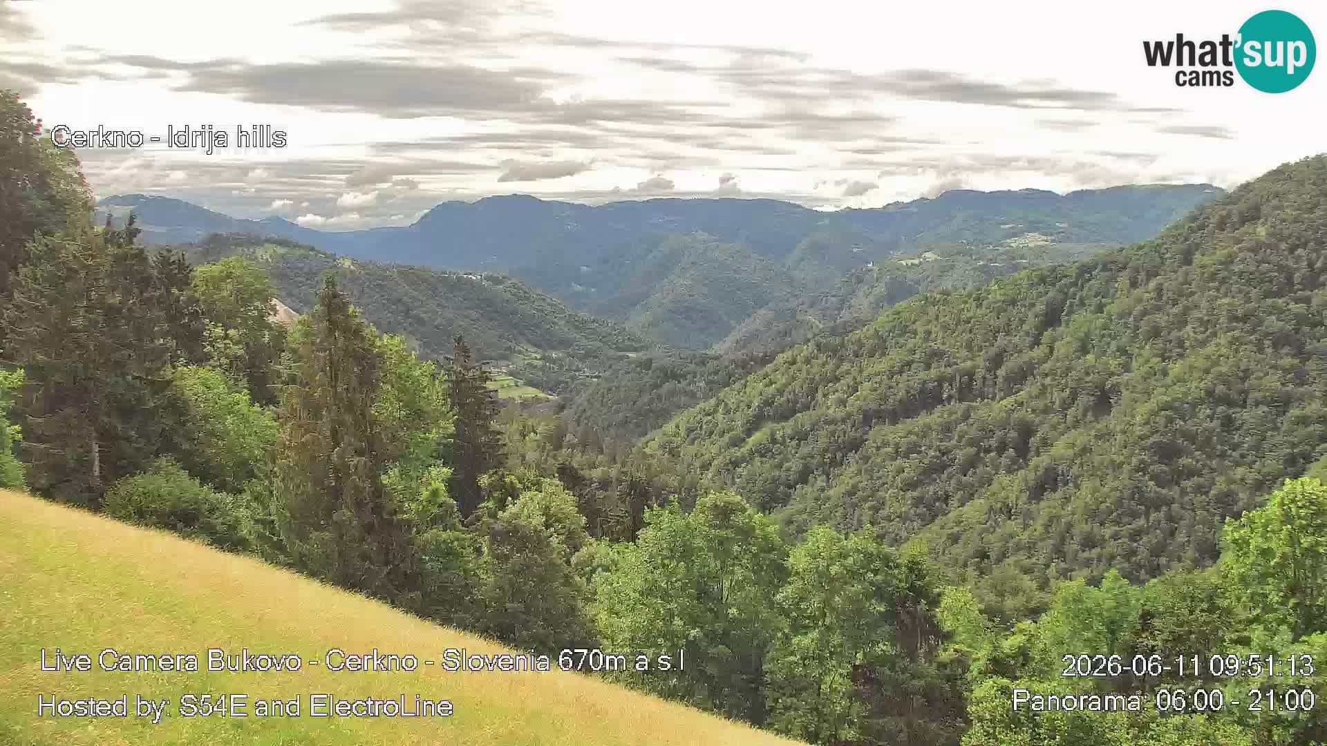 Webcam Bukovo – Baška grapa | Cerkno | Slovenia