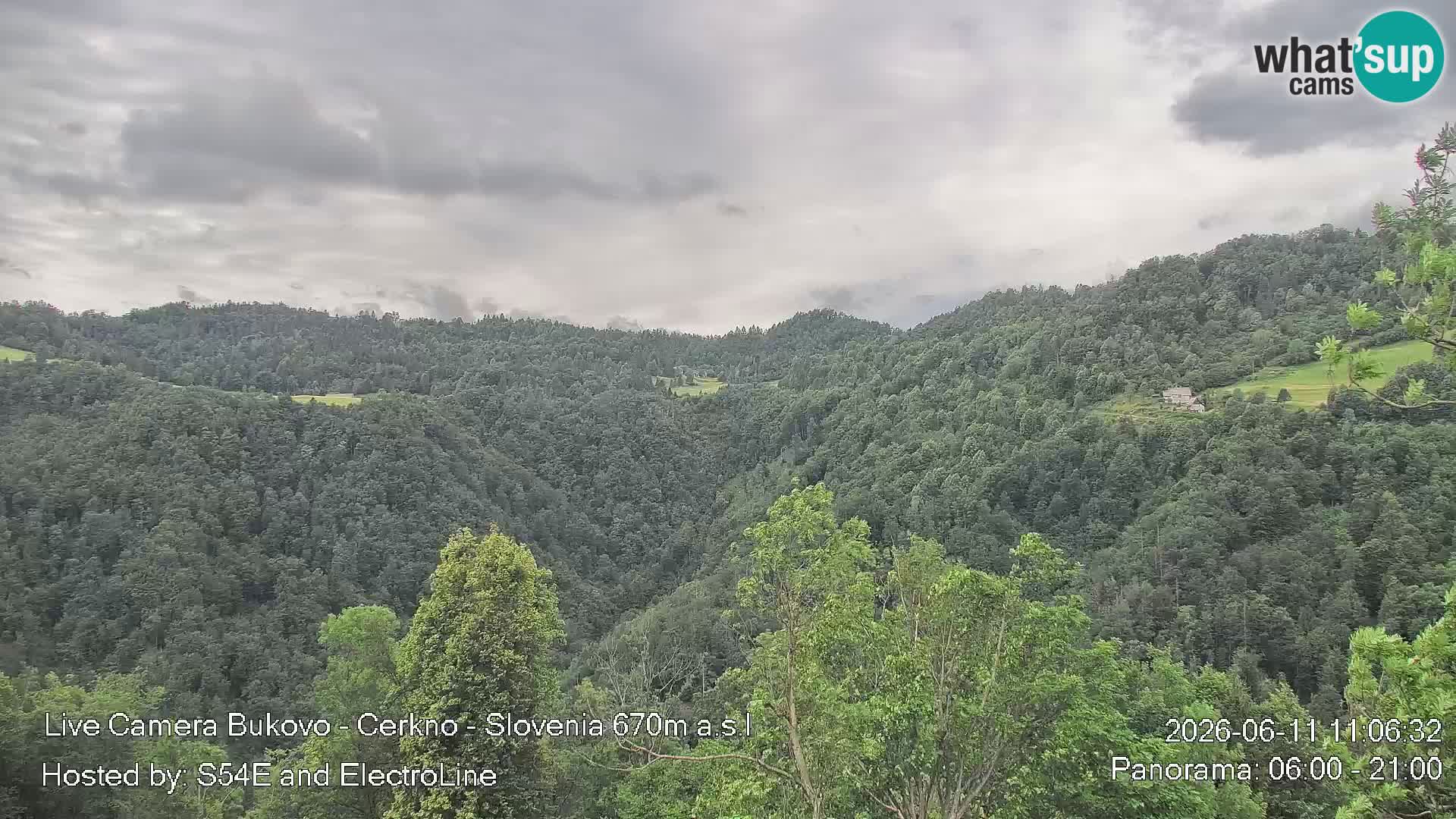 Webcam Bukovo – Baška grapa | Cerkno | Slovenia