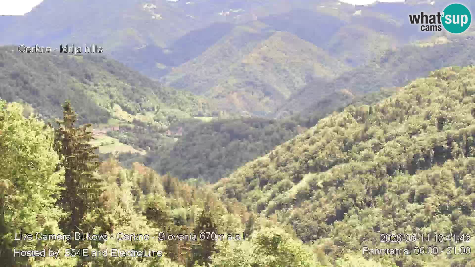 Webcam Bukovo – Baška grapa | Cerkno | Slovenia