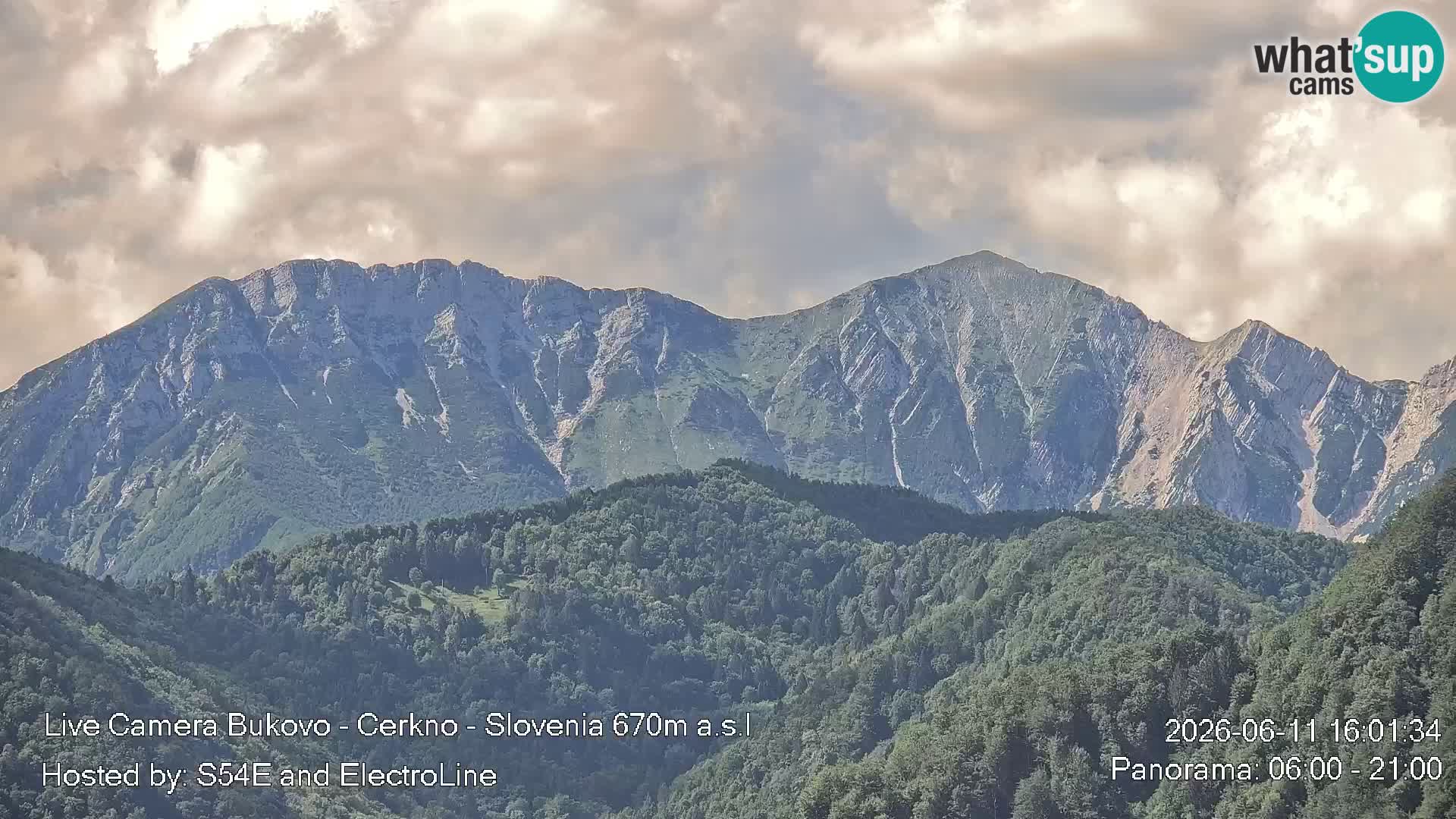Bukovo Webcam – Baška grapa | Cerkno | Slowenien