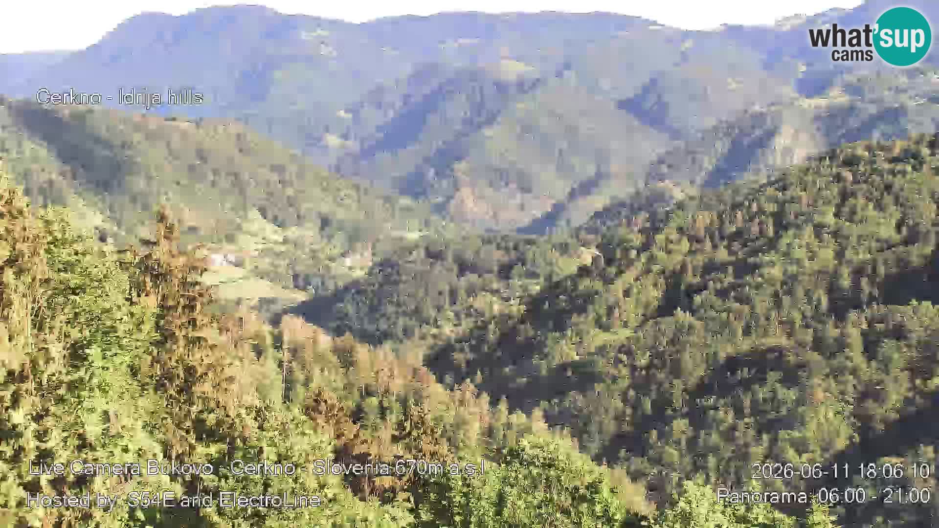 Webcam Bukovo – Baška grapa | Cerkno | Slovenia