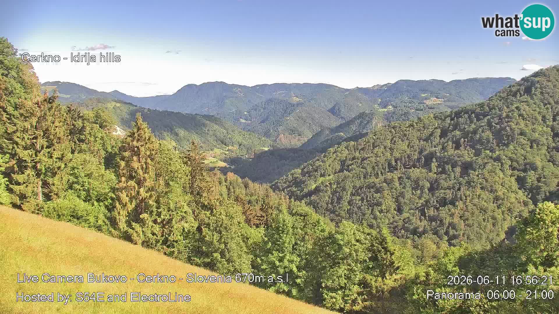 Webcam Bukovo – Baška grapa | Cerkno | Slovenia