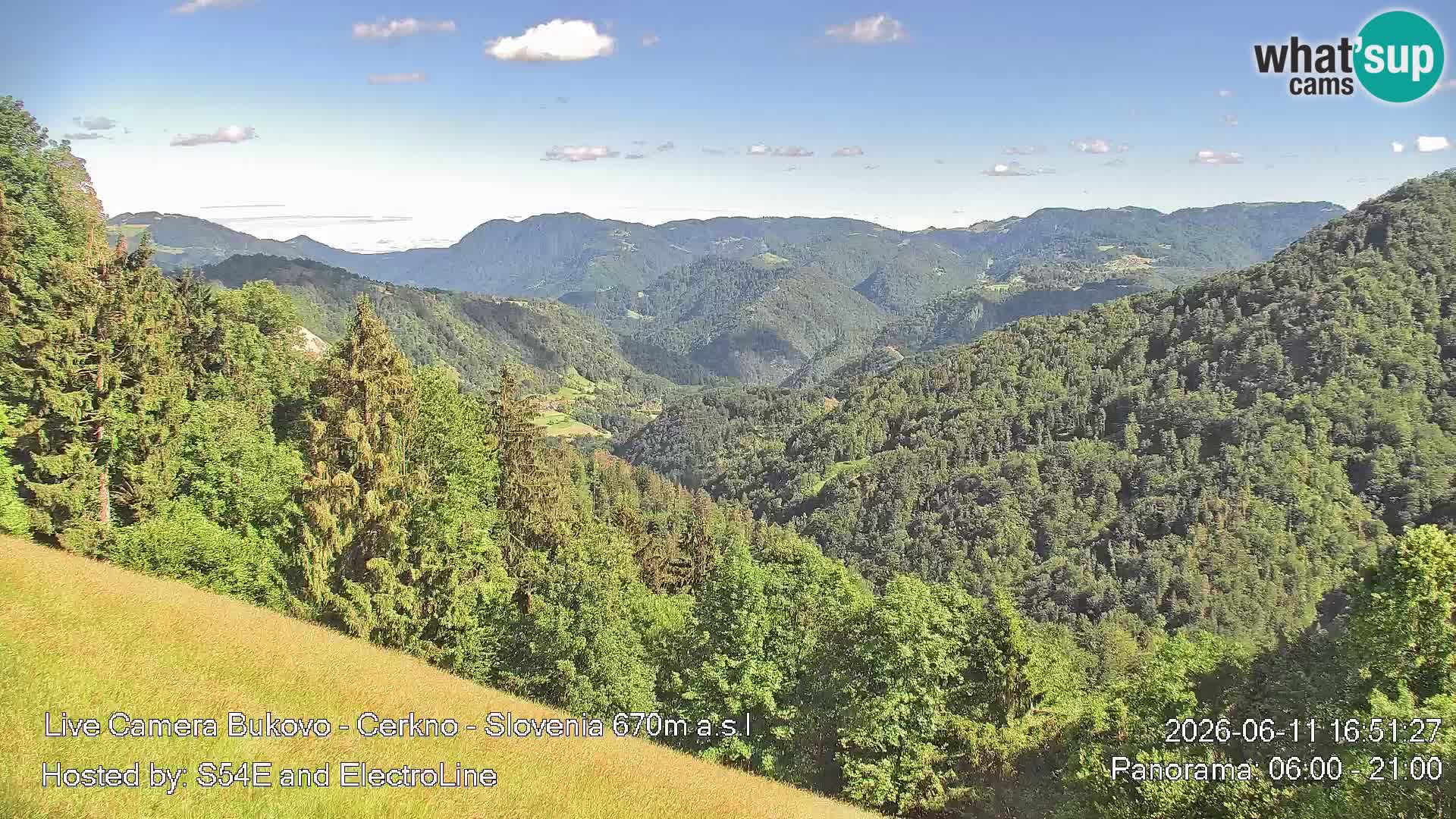 Webcam Bukovo – Baška grapa | Cerkno | Slovénie