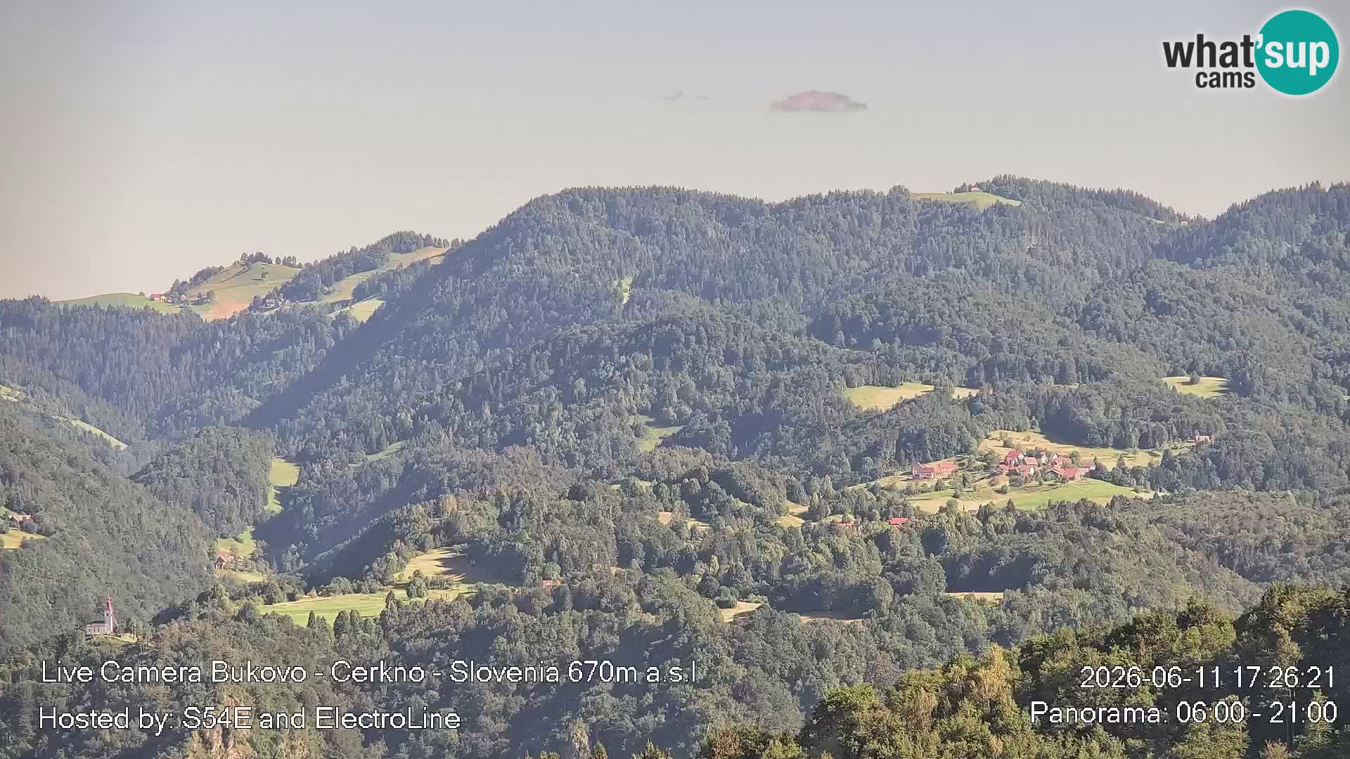 Webcam Bukovo – Baška grapa | Cerkno | Slovenia