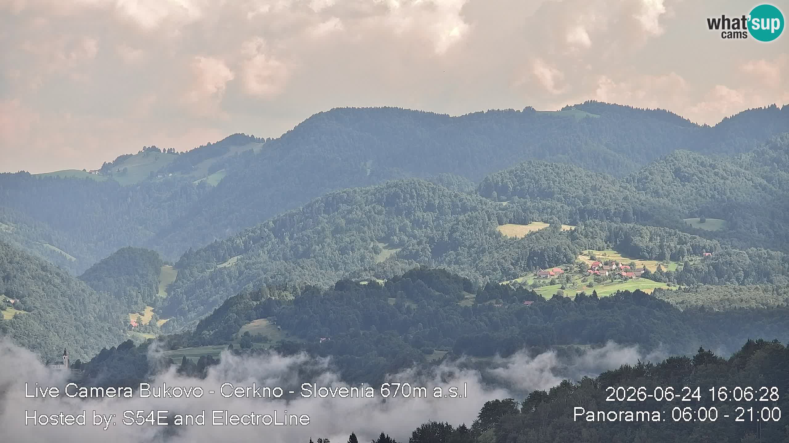 Bukovo Webcam – Baška grapa | Cerkno | Slowenien