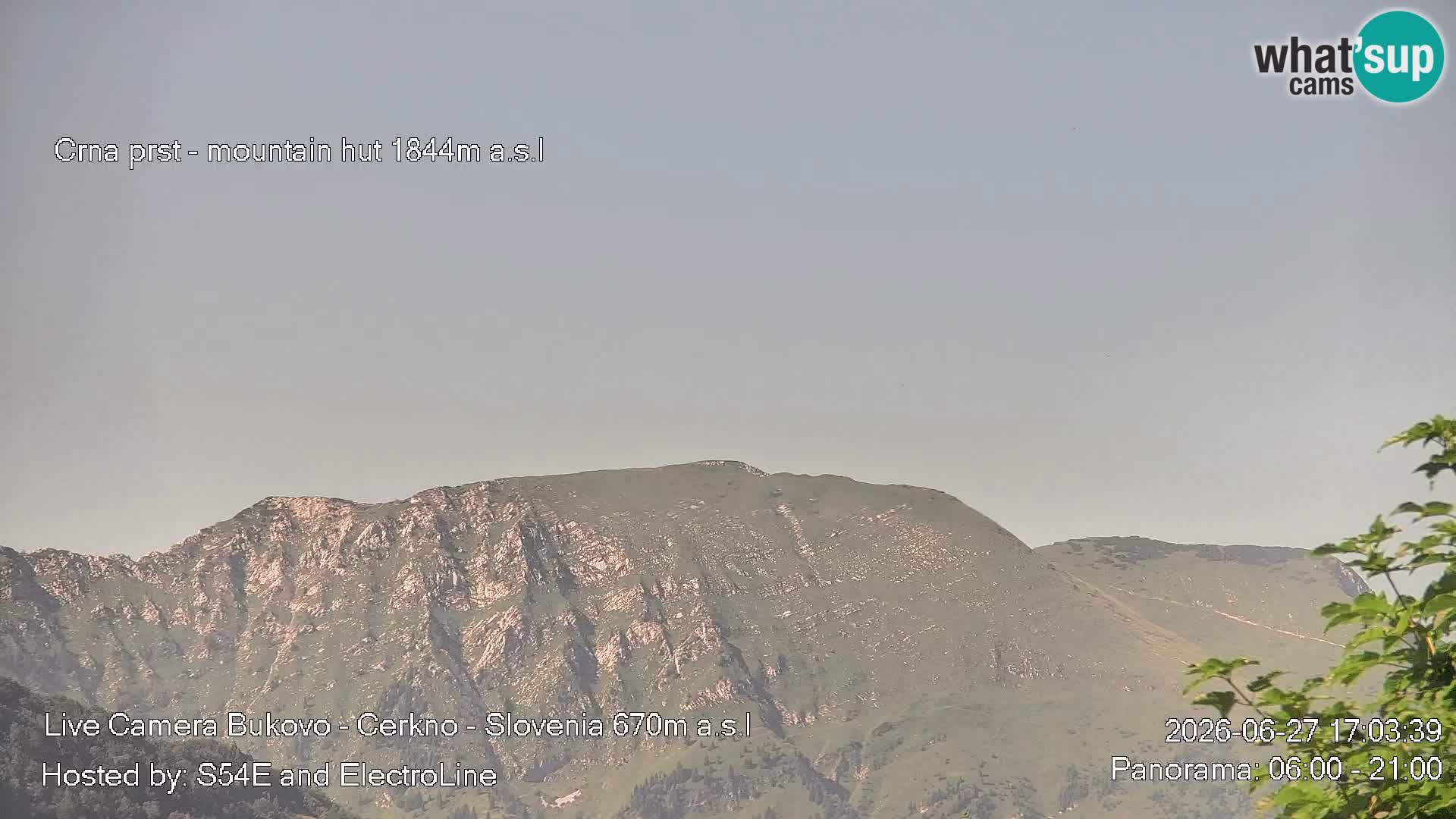 Webcam Bukovo – Baška grapa | Cerkno | Slovenia