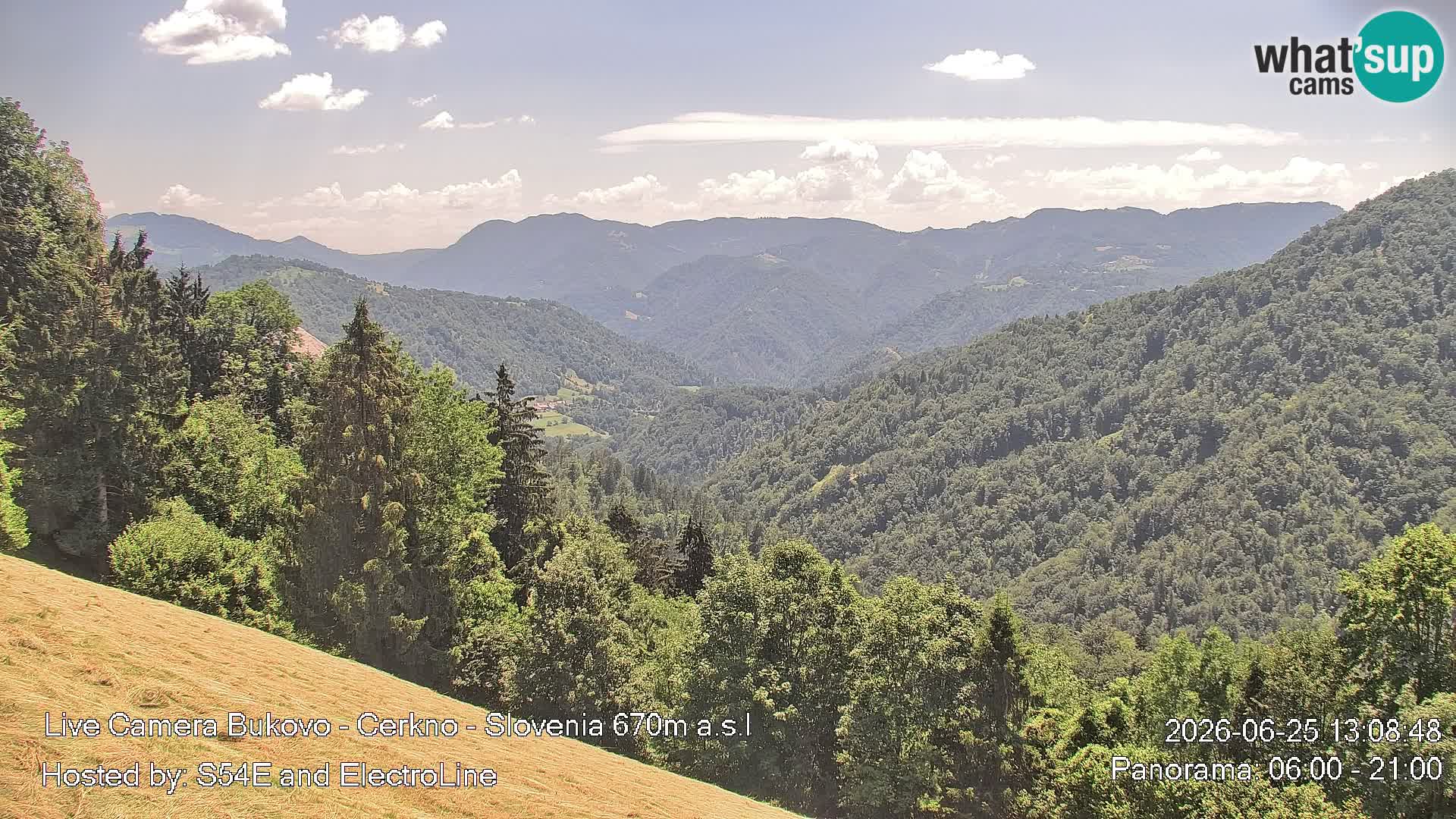 Webcam Bukovo – Baška grapa | Cerkno | Slovenia
