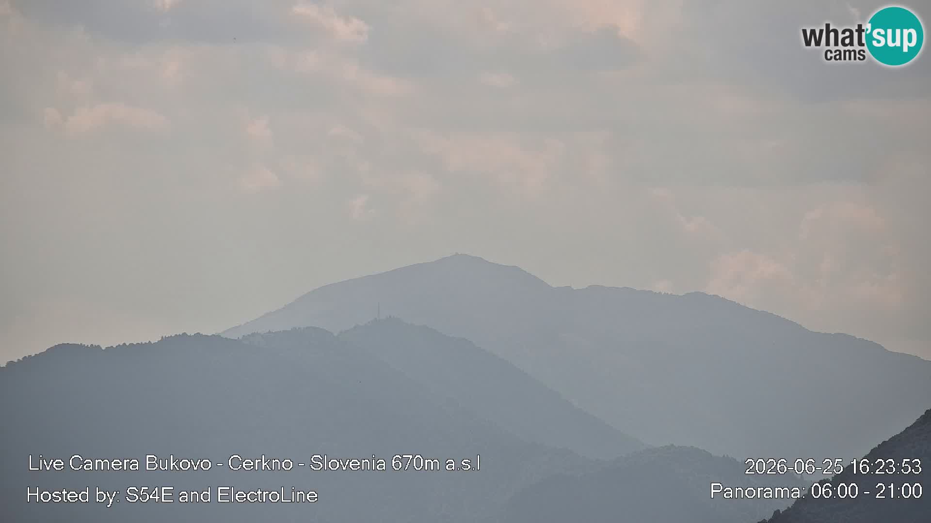 Web kamera Bukovo – Baška grapa | Cerkno | Slovenija