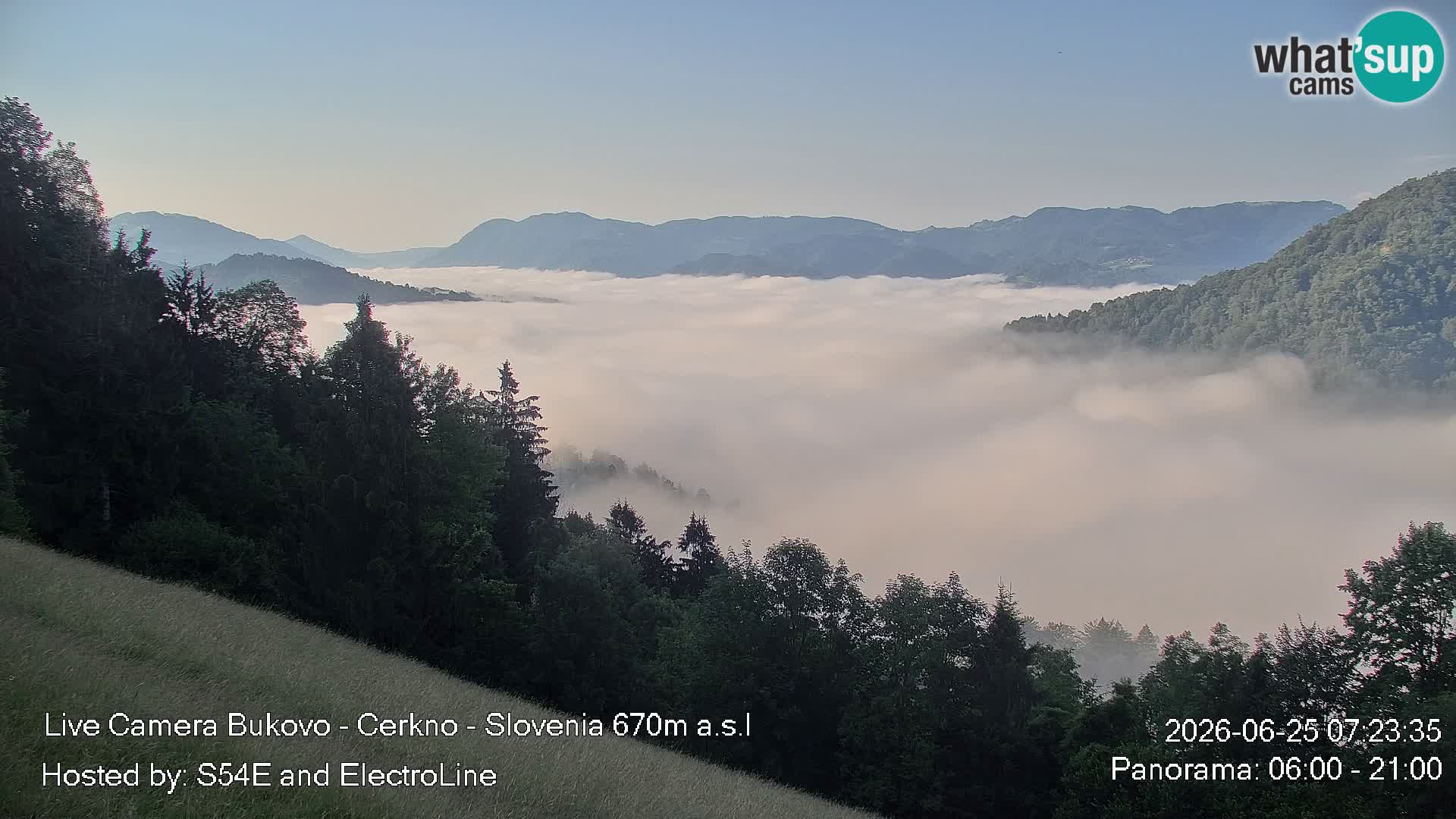 Webcam en vivo Bukovo – Baška grapa | Cerkno | Eslovenia