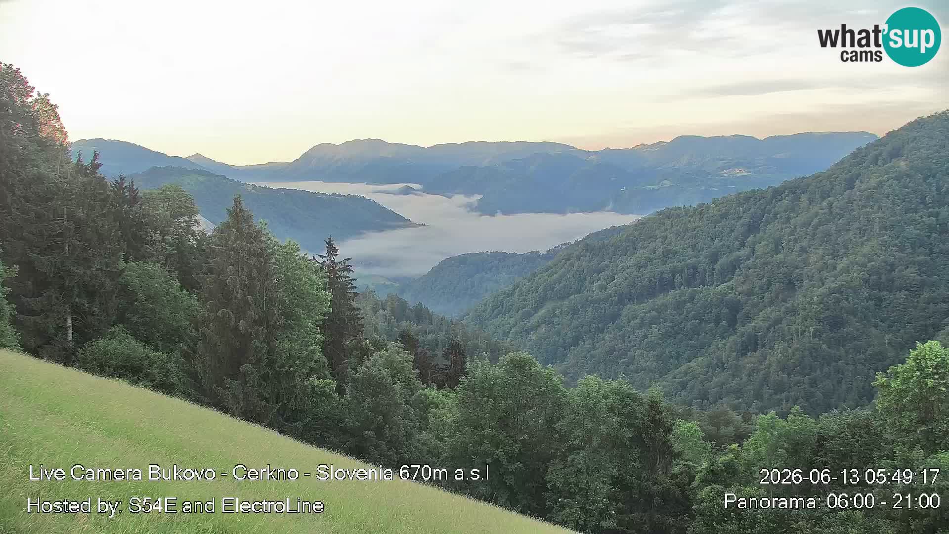 Webcam Bukovo – Baška grapa | Cerkno | Slovenia