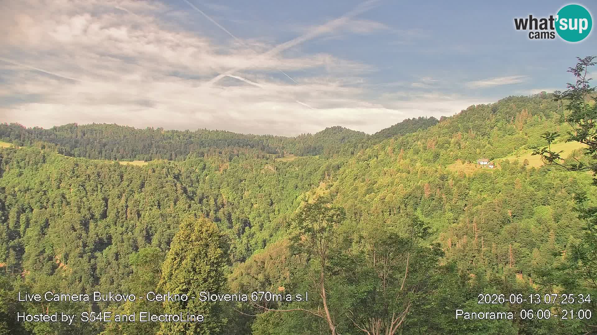 Webcam Bukovo – Baška grapa | Cerkno | Slovenia