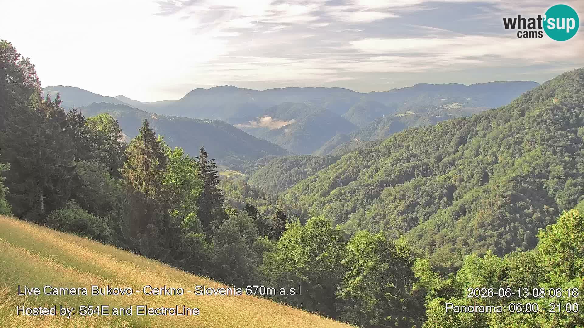 Bukovo Webcam – Baška grapa | Cerkno | Slowenien