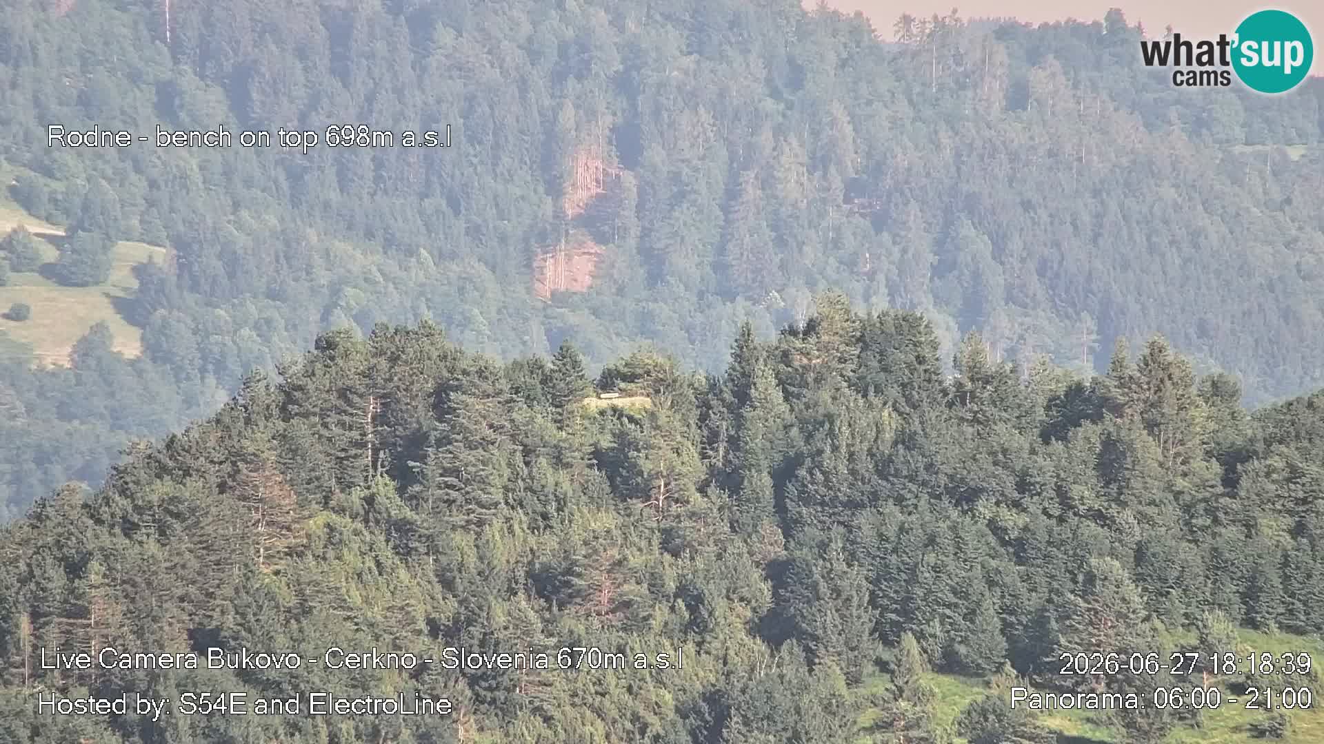 Webcam Bukovo – Baška grapa | Cerkno | Slovenia