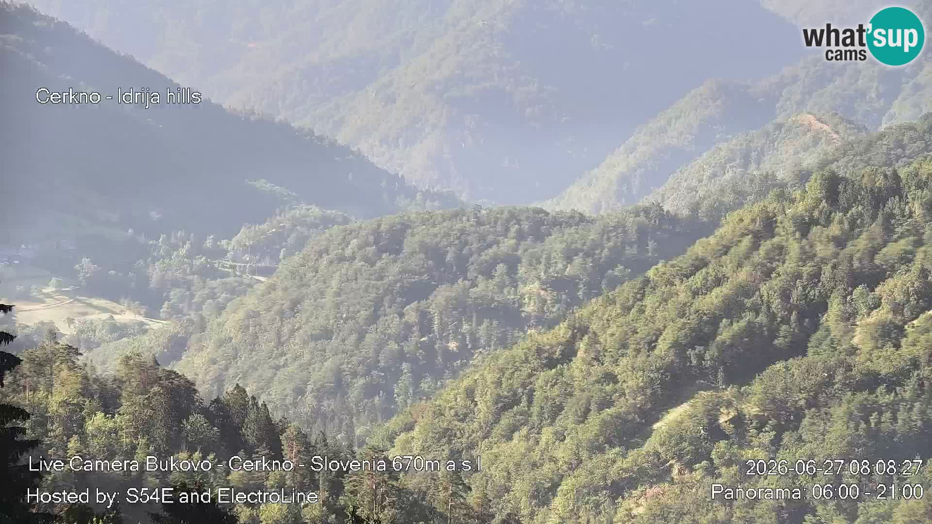 Webcam Bukovo – Baška grapa | Cerkno | Slovenia