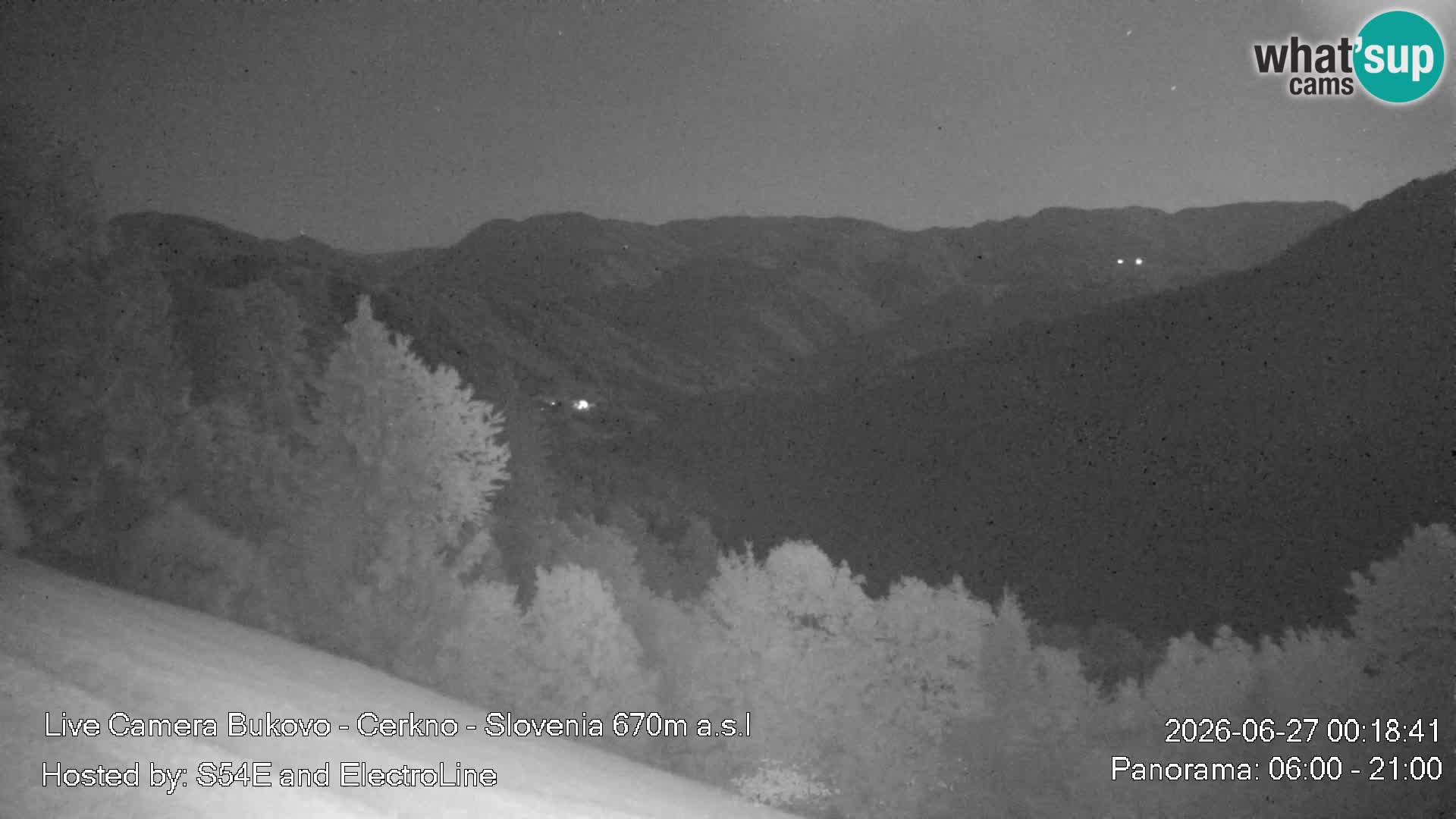 Webcam Bukovo – Baška grapa | Cerkno | Slovénie