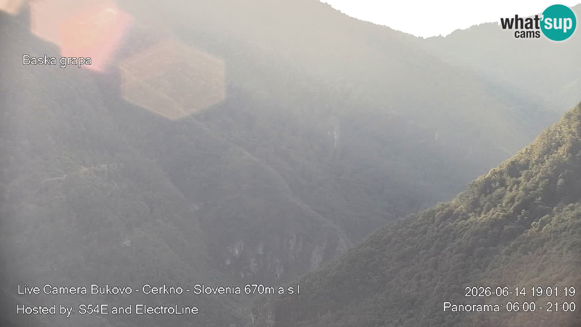 Webcam Bukovo – Baška grapa | Cerkno | Slovenia