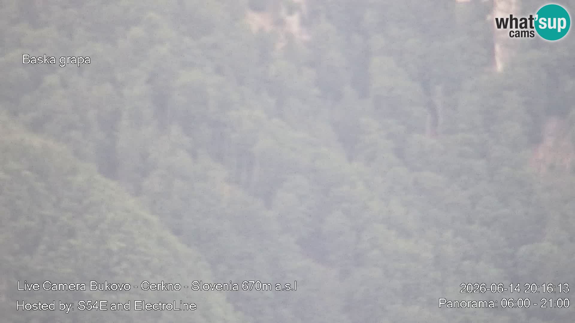 Bukovo Webcam – Baška grapa | Cerkno | Slowenien