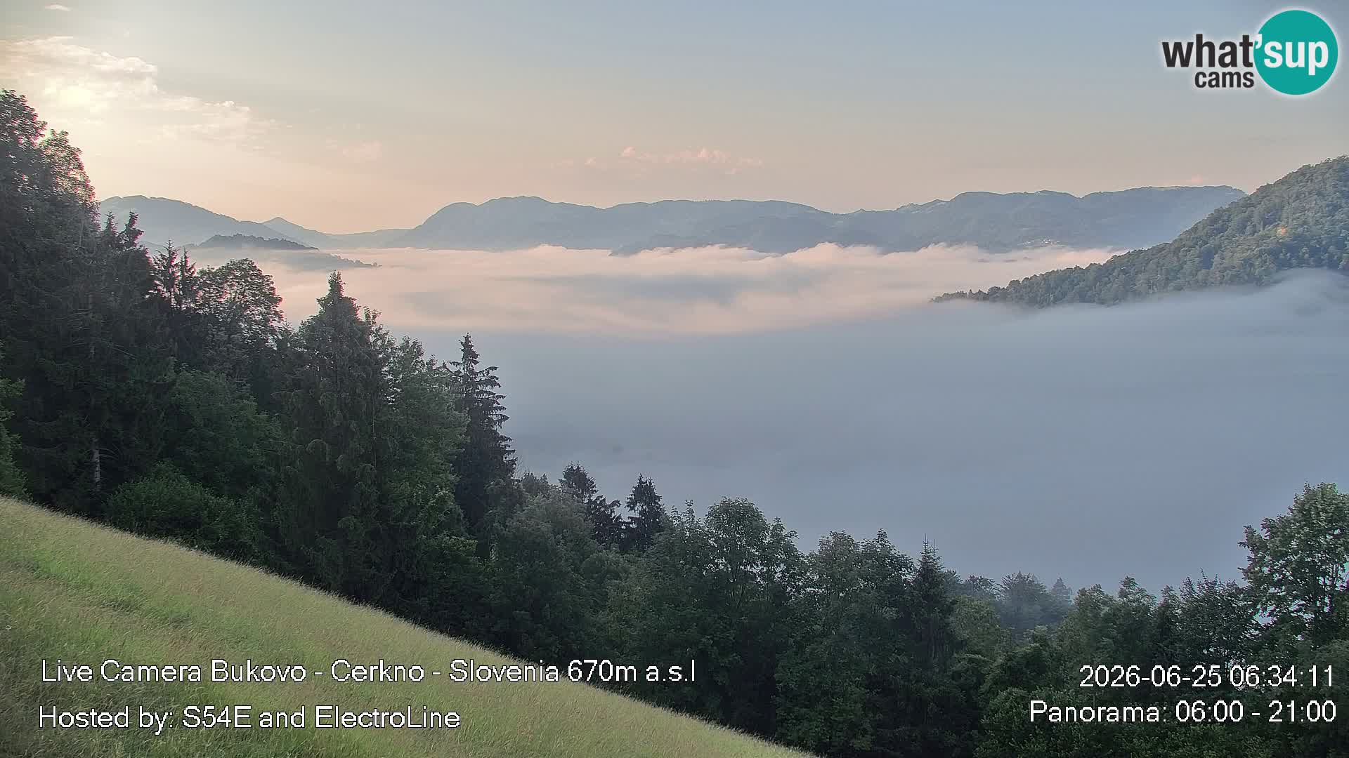 Webcam Bukovo – Baška grapa | Cerkno | Slovenia