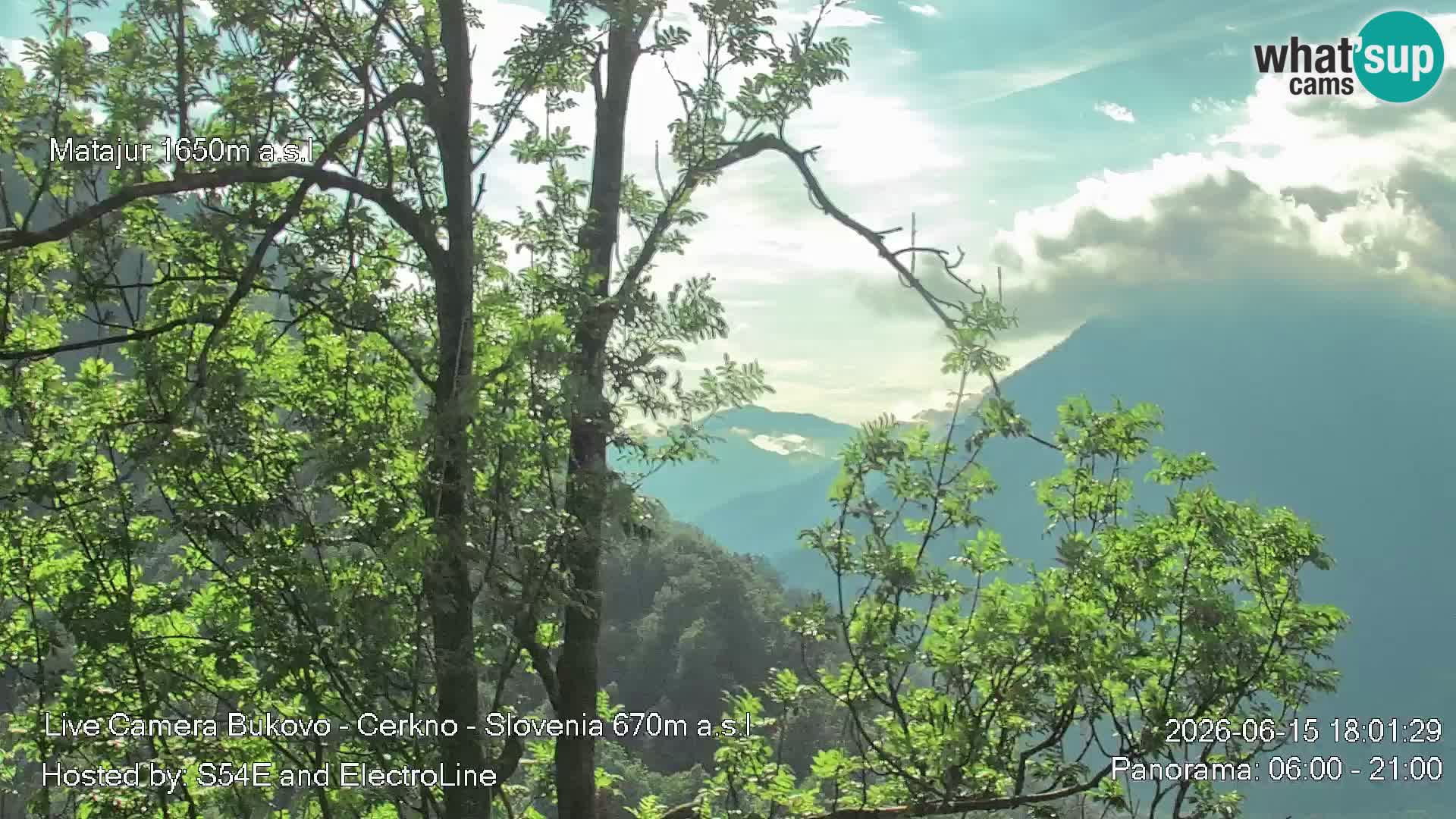 Webcam Bukovo – Baška grapa | Cerkno | Slovenia