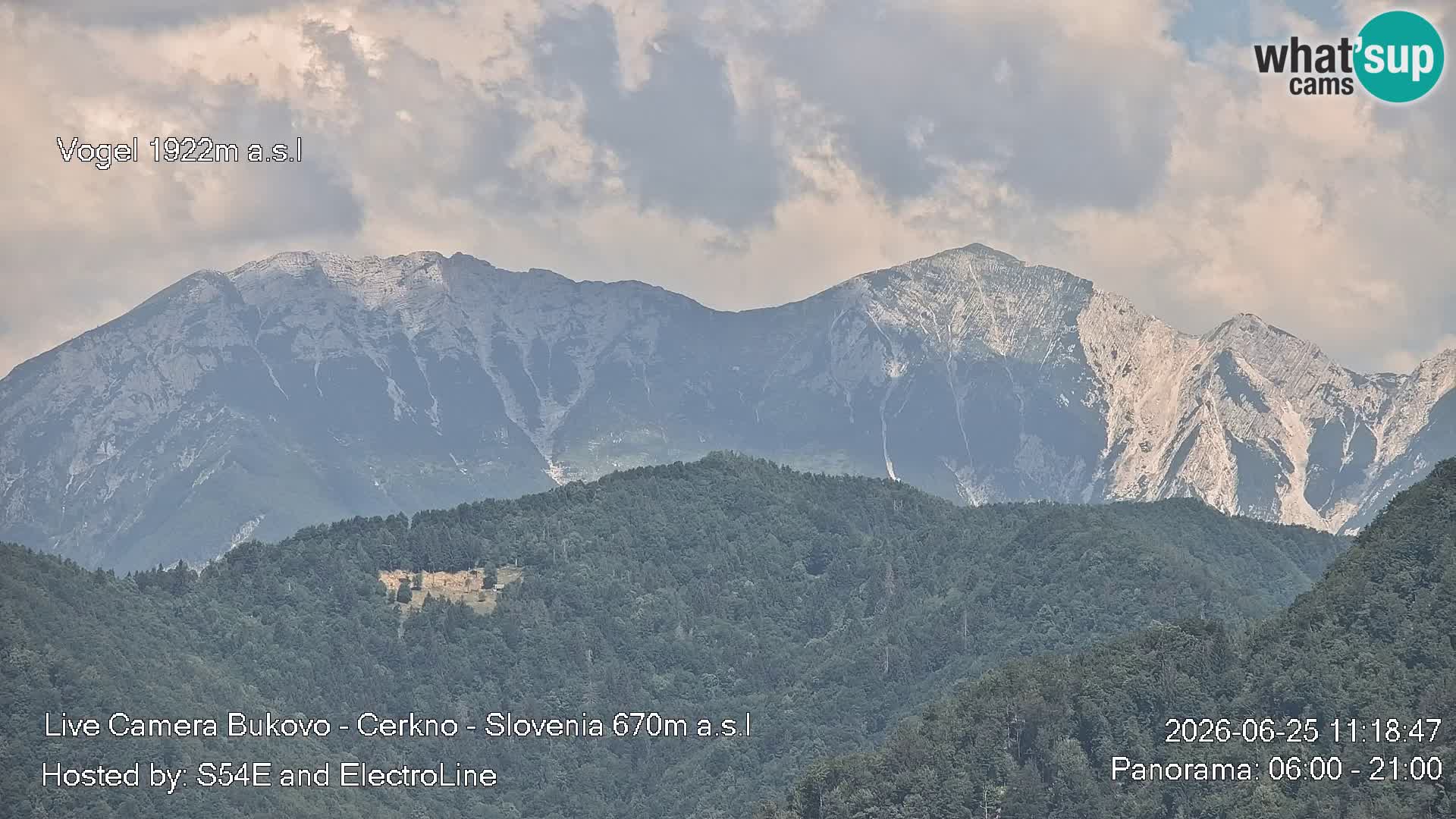 Bukovo Webcam – Baška grapa | Cerkno | Slowenien