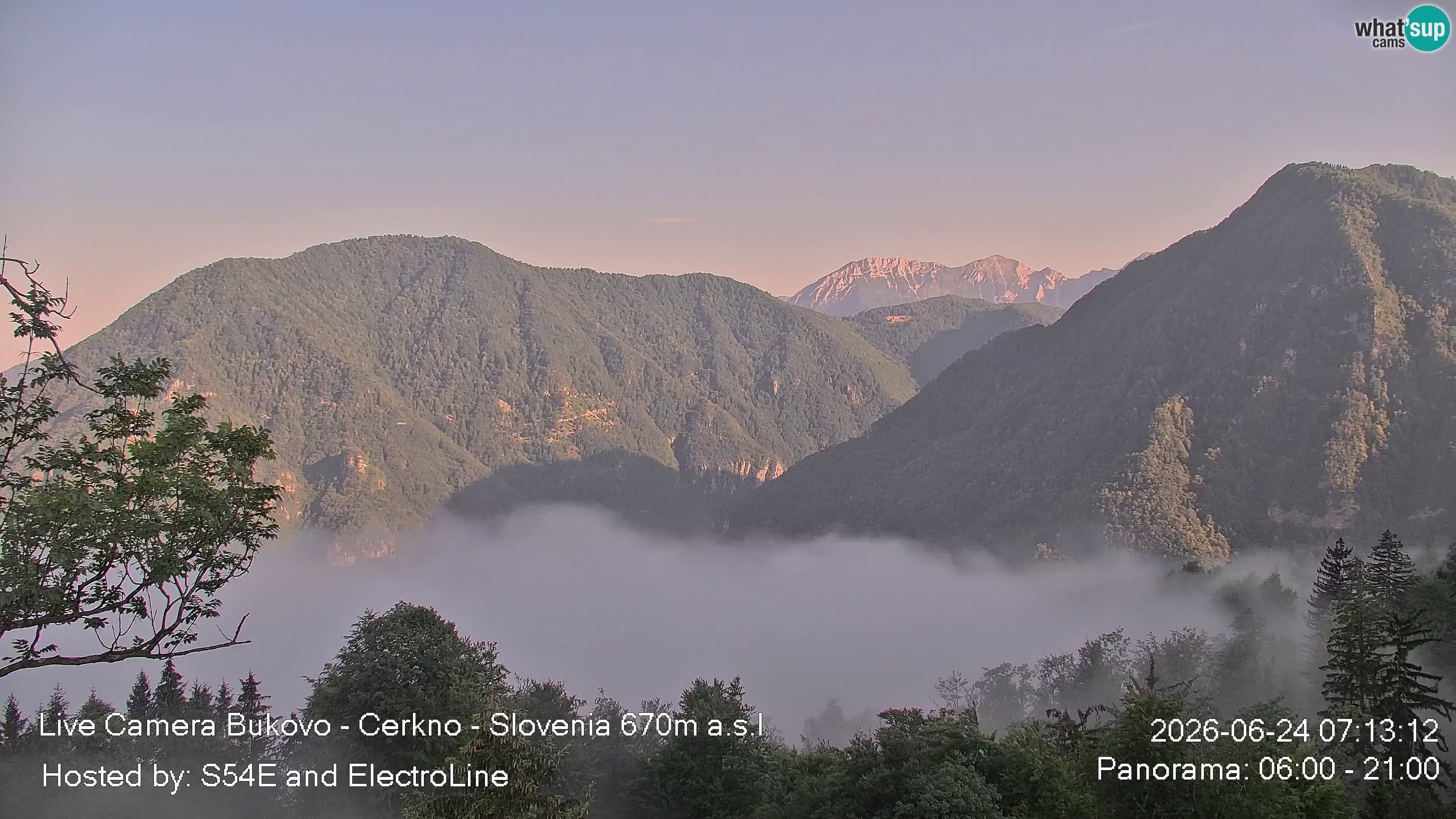 Bukovo Webcam – Baška grapa | Cerkno | Slowenien
