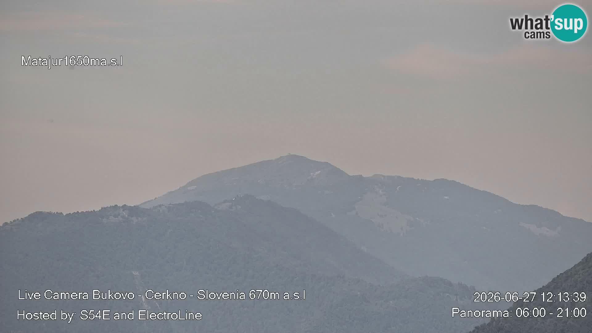 Web kamera Bukovo – Baška grapa | Cerkno | Slovenija