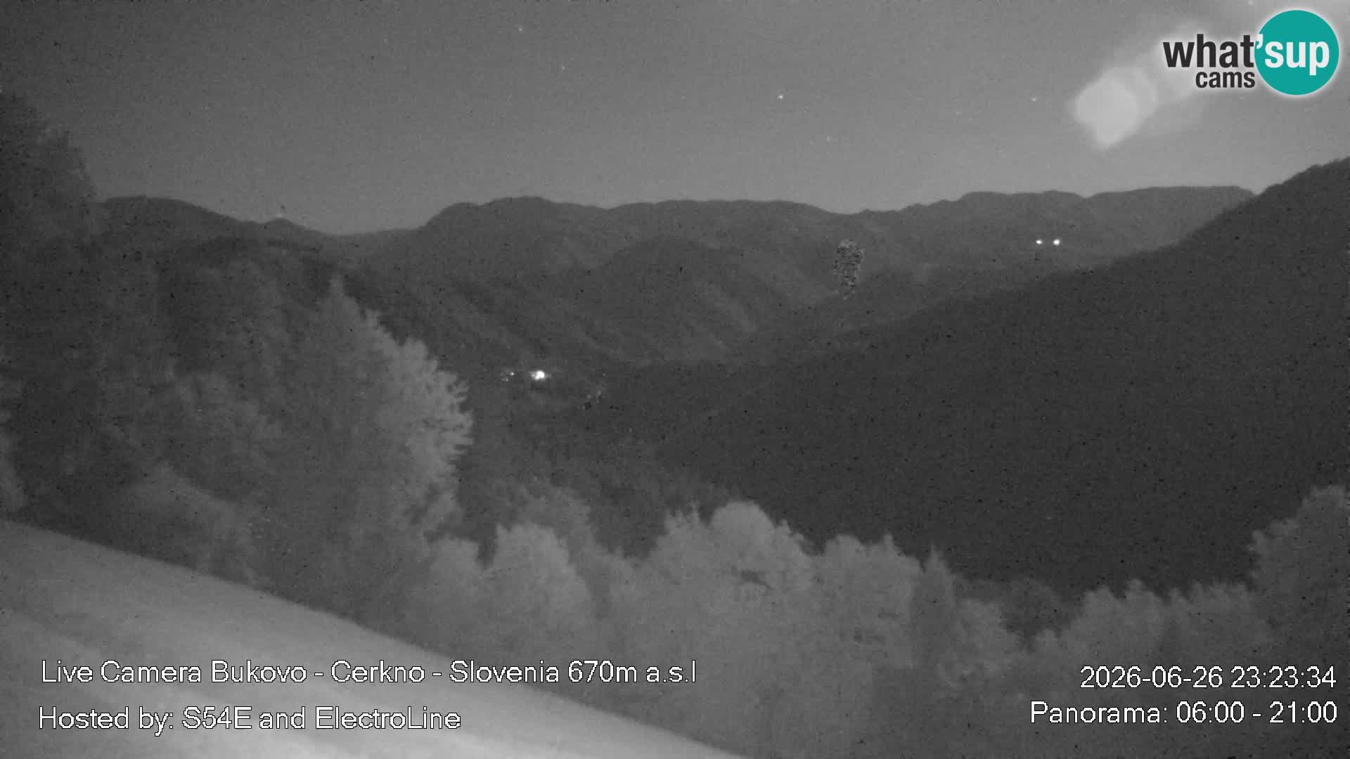 Web kamera Bukovo – Baška grapa | Cerkno | Slovenija