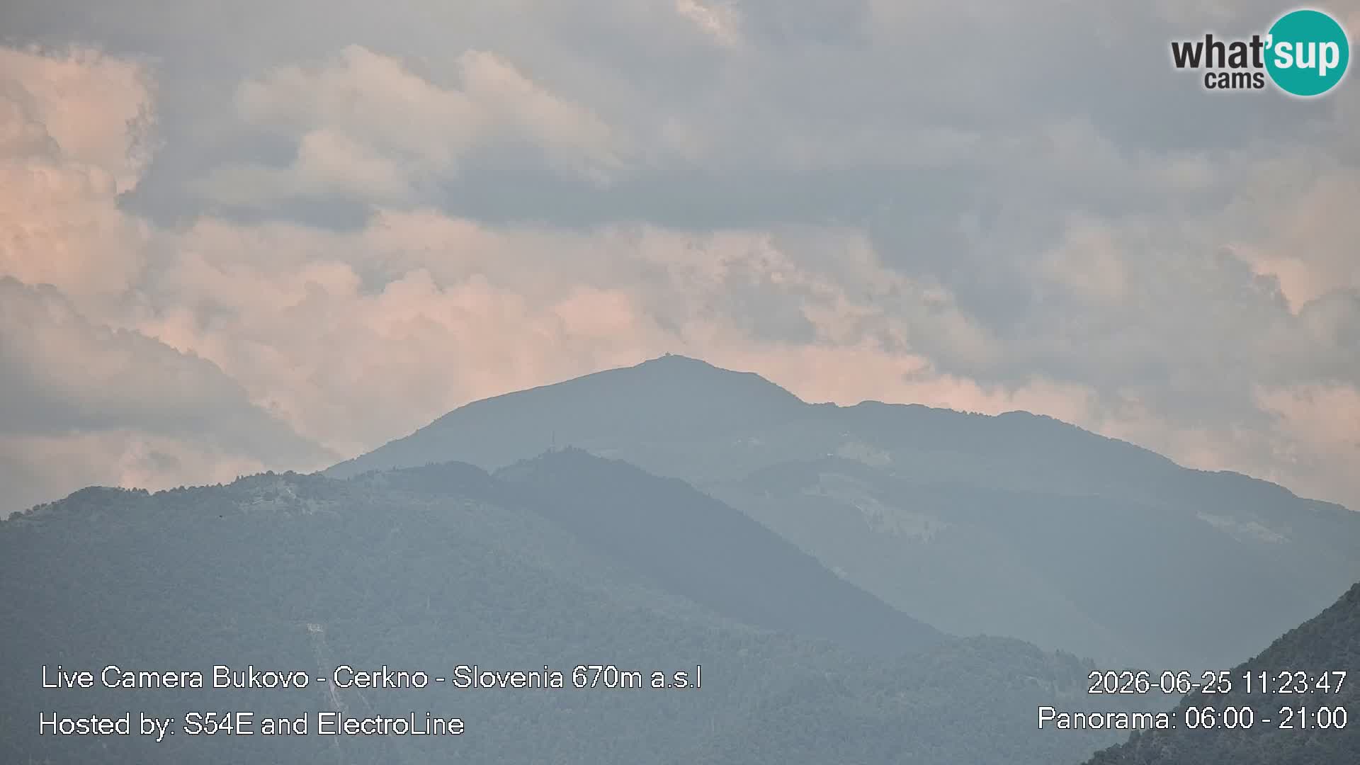 Web kamera Bukovo – Baška grapa | Cerkno | Slovenija
