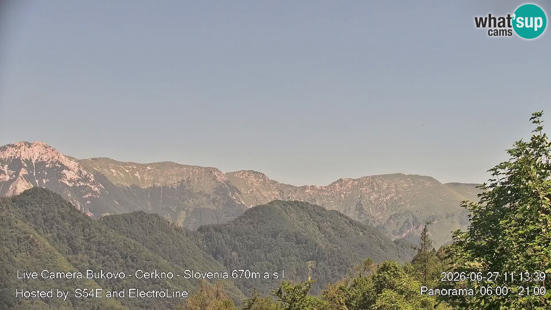 Webcam Bukovo – Baška grapa | Cerkno | Slovenia