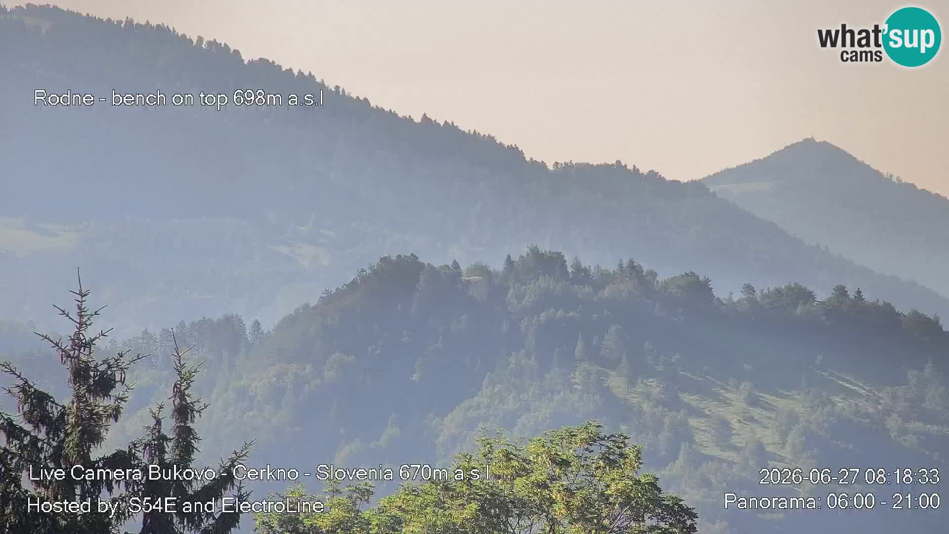 Webcam en vivo Bukovo – Baška grapa | Cerkno | Eslovenia