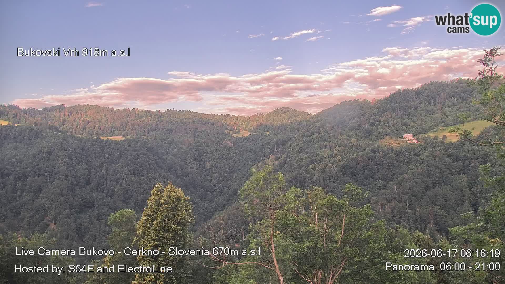 Webcam Bukovo – Baška grapa | Cerkno | Slovenia