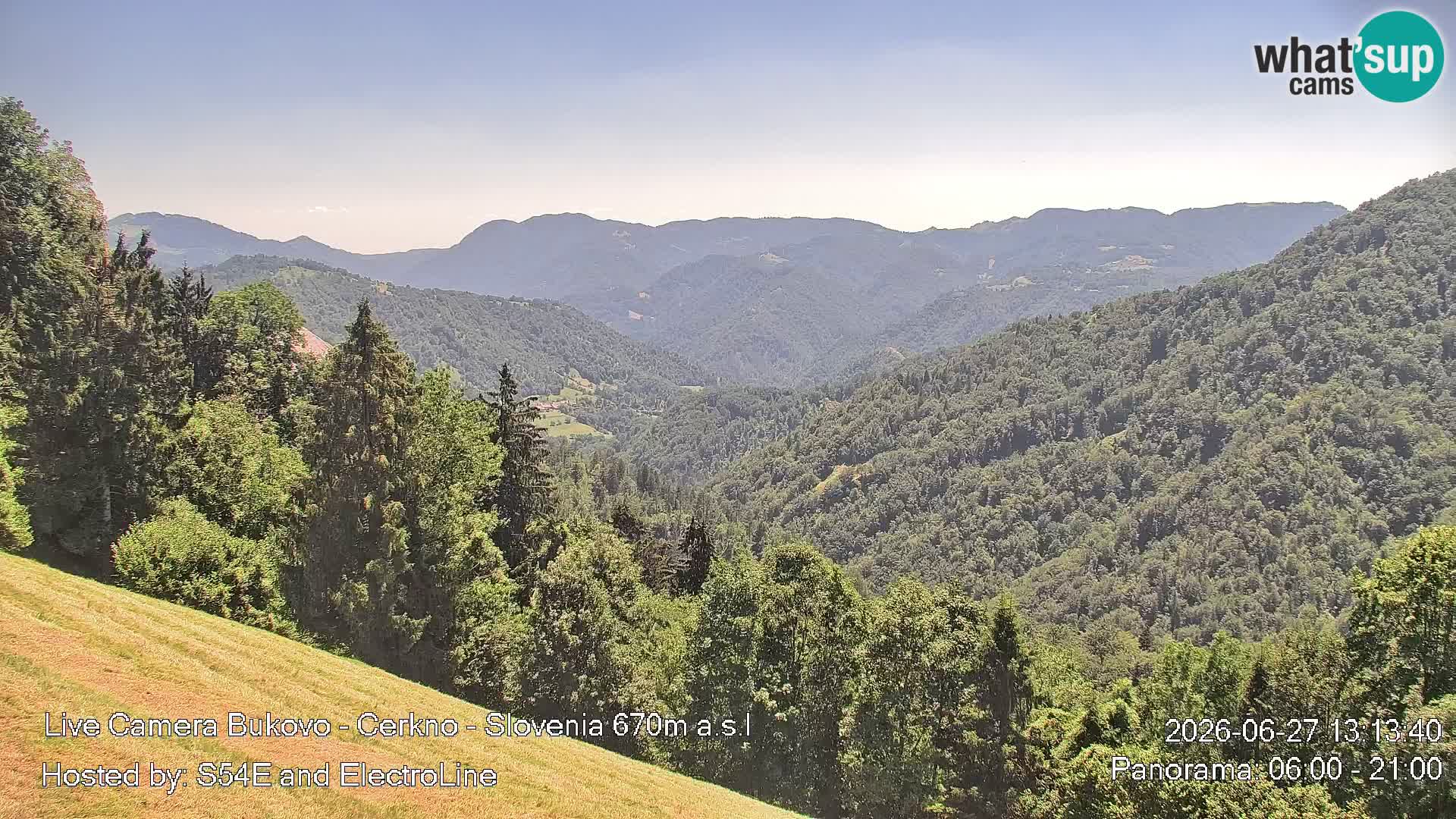 Webcam Bukovo – Baška grapa | Cerkno | Slovenia