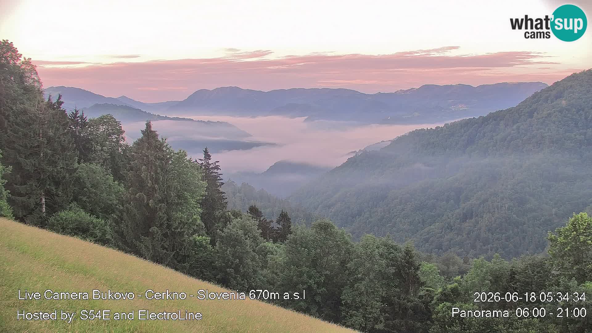 Webcam Bukovo – Baška grapa | Cerkno | Slovenia