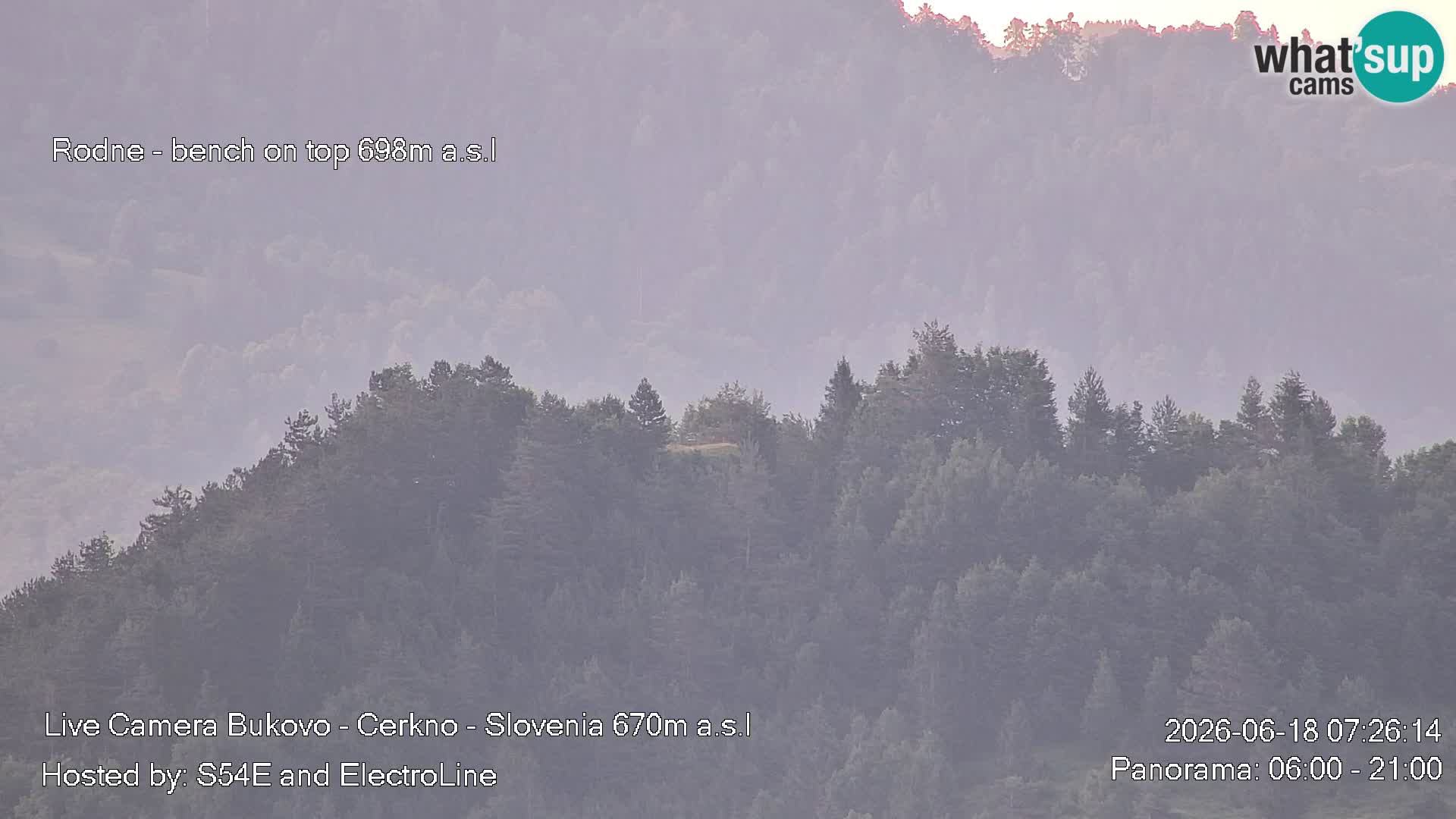 Web kamera Bukovo – Baška grapa | Cerkno | Slovenija