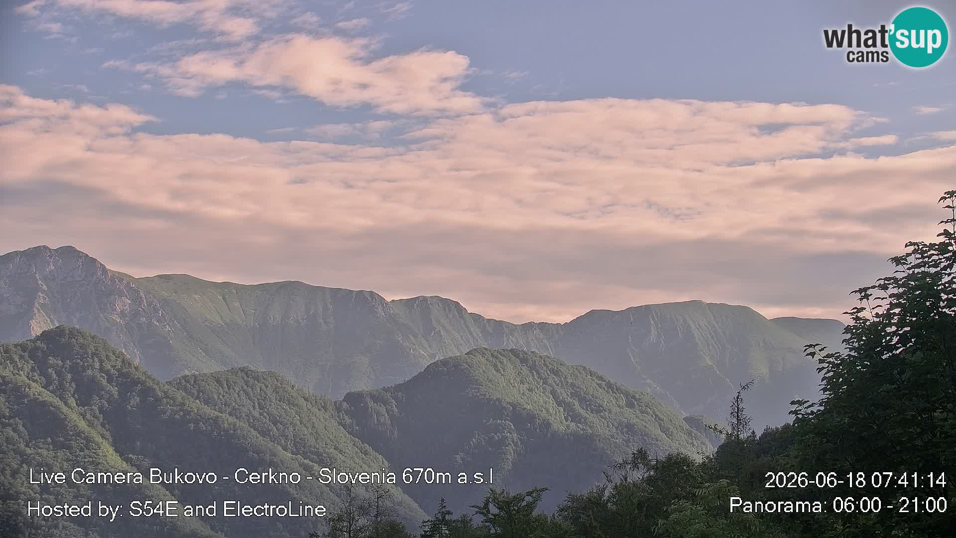 Webcam en vivo Bukovo – Baška grapa | Cerkno | Eslovenia