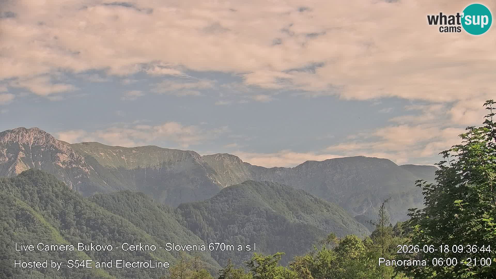 Webcam Bukovo – Baška grapa | Cerkno | Slovenia