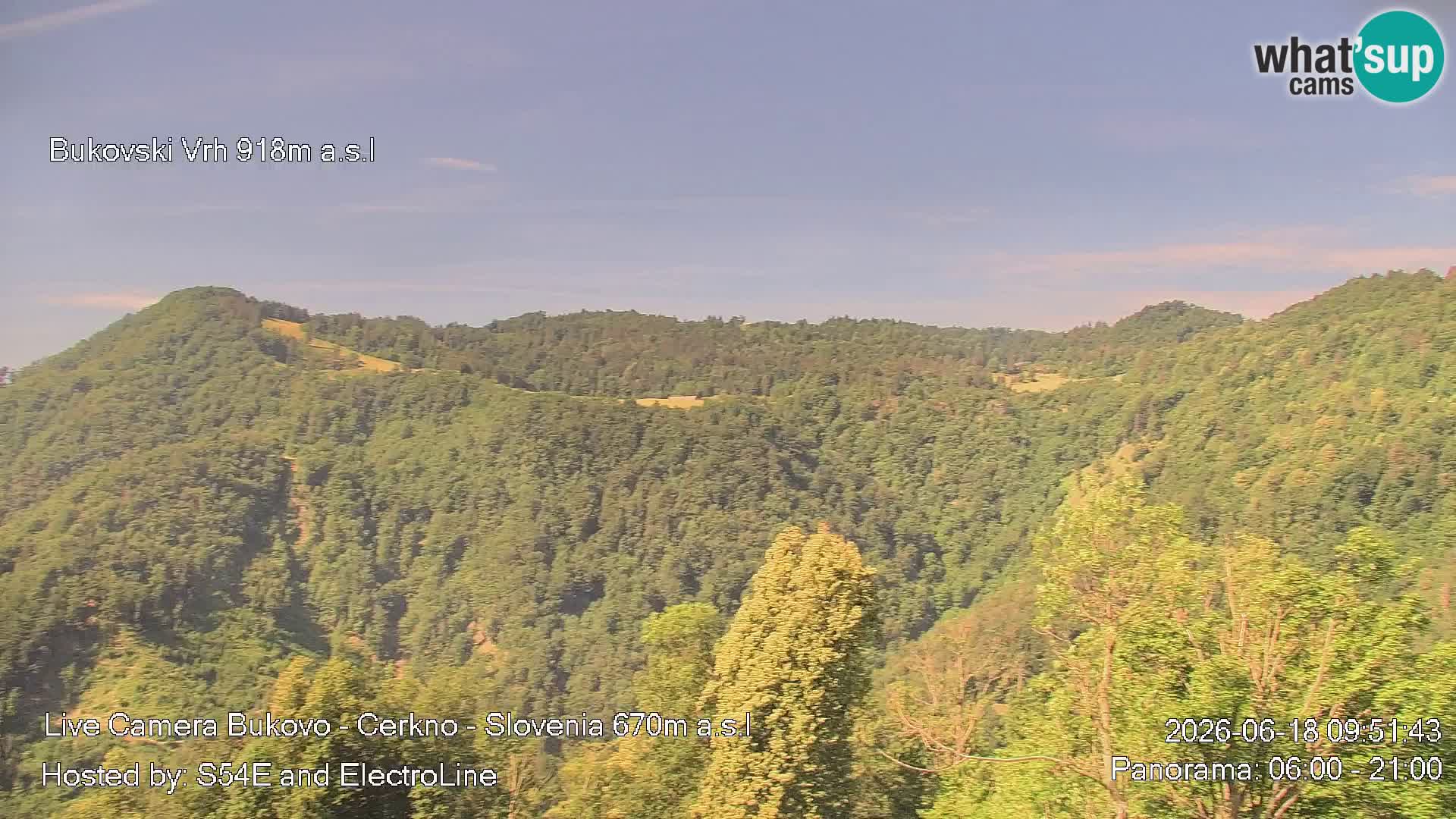 Webcam Bukovo – Baška grapa | Cerkno | Slovenia
