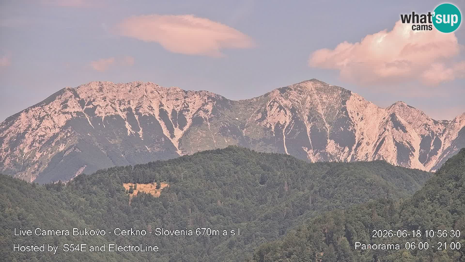 Webcam Bukovo – Baška grapa | Cerkno | Slovenia
