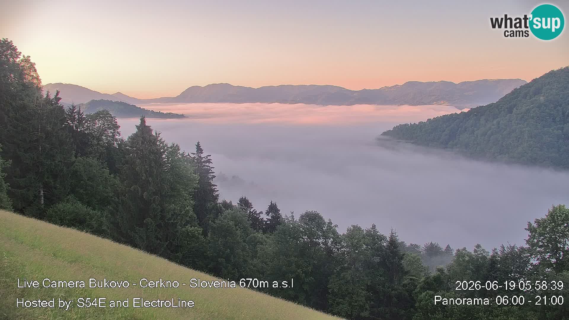Web kamera Bukovo – Baška grapa | Cerkno | Slovenija