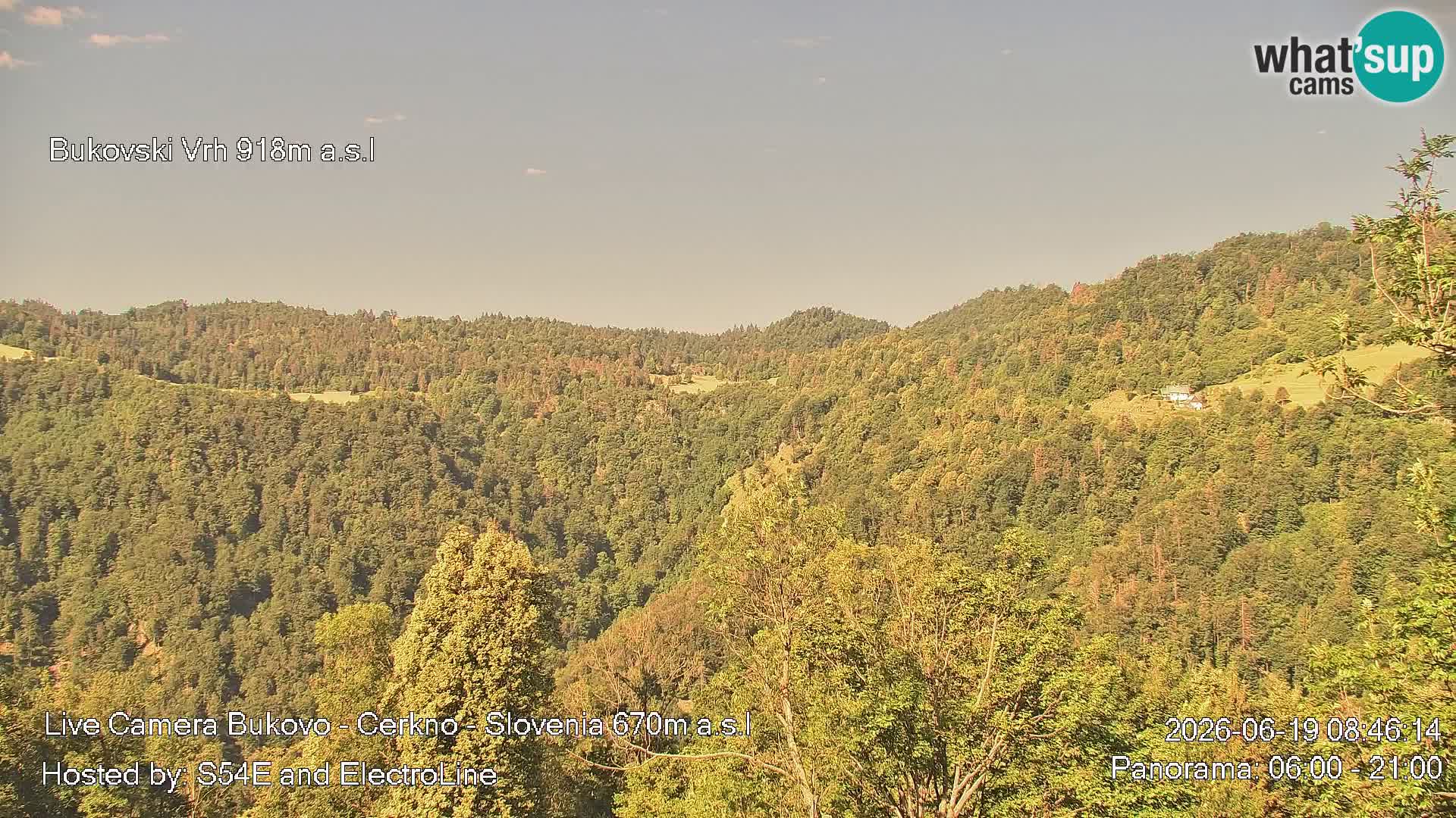 Webcam Bukovo – Baška grapa | Cerkno | Slovenia