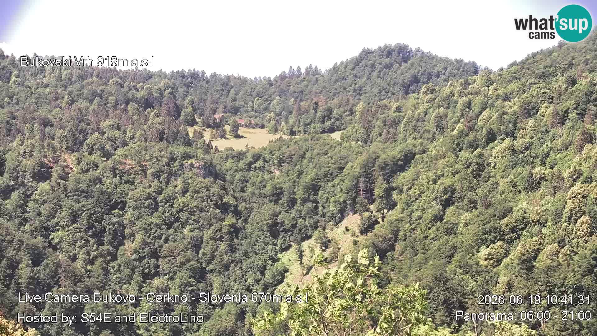 Webcam Bukovo – Baška grapa | Cerkno | Slovénie