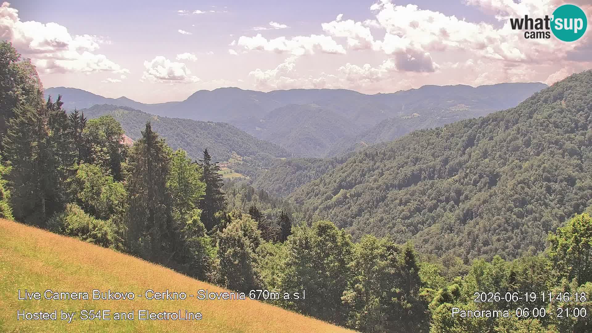 Webcam Bukovo – Baška grapa | Cerkno | Slovenia