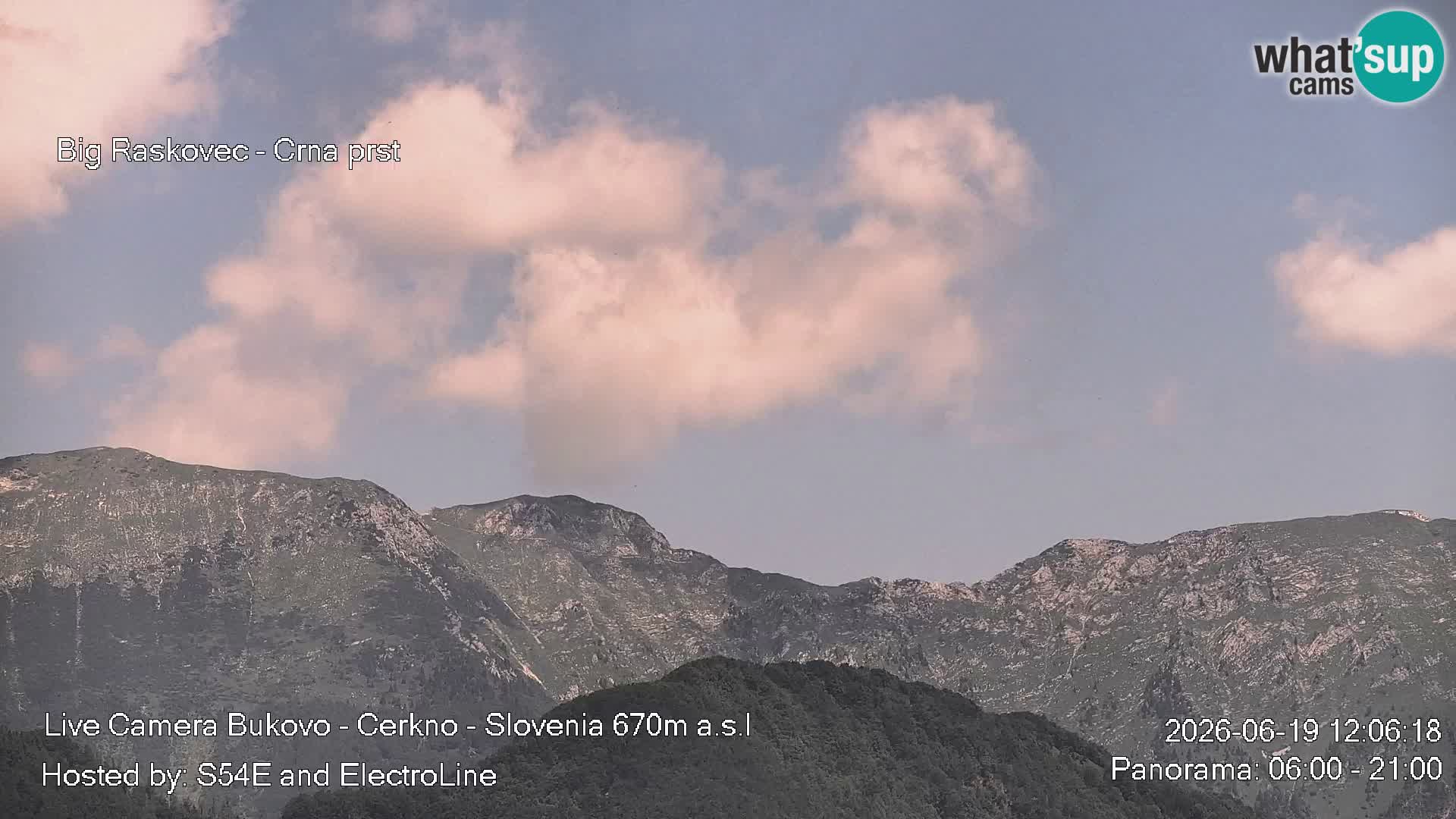 Bukovo Webcam – Baška grapa | Cerkno | Slowenien